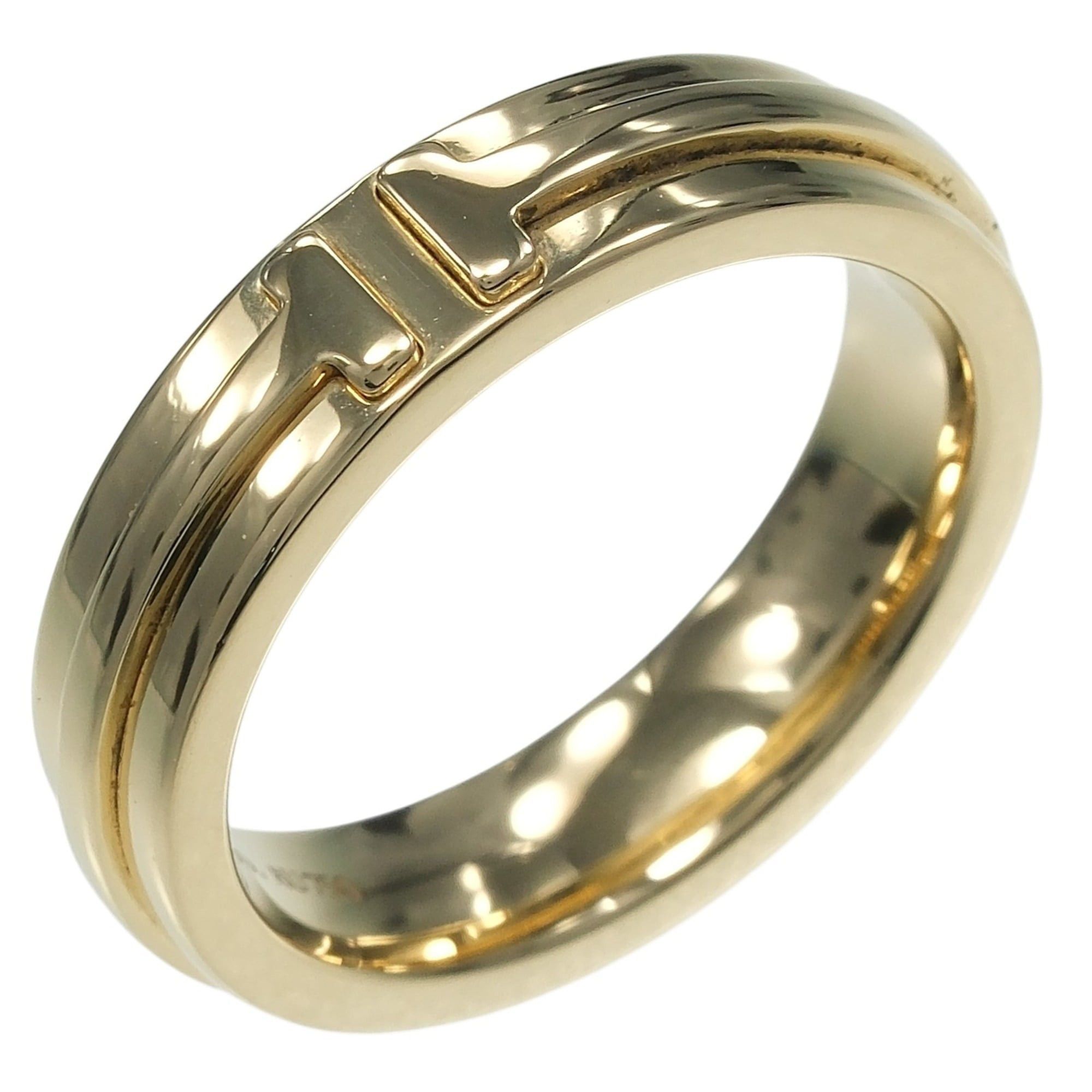 Tiffany & Co. Tiffany & Co. T Narrow Ring, Size 9, 18K Yellow Gold, Approx. 7g. Size ONE SIZE - 1 Thumbnail