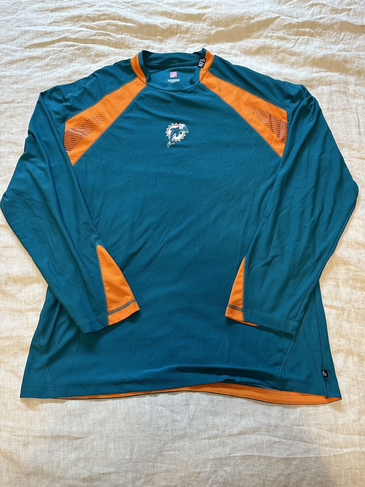 NFL × Vintage Vintage Miami Dolphins Mockneck Long Sleeve L Size US L / EU 52-54 / 3 - 1 Thumbnail