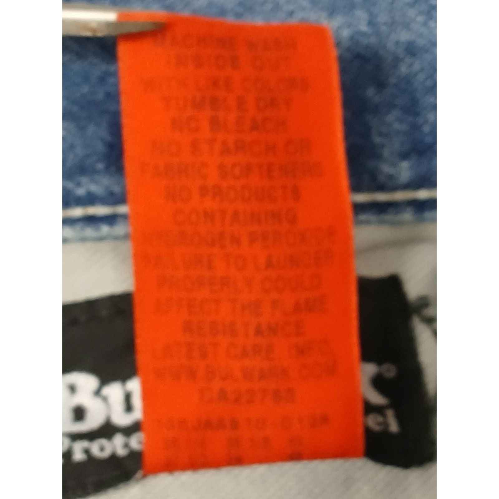 Bulwark Bulwark (36x34) Flame-Resistant Straight Blue Denim Jeans Size US 36 / EU 52 - 9 Thumbnail