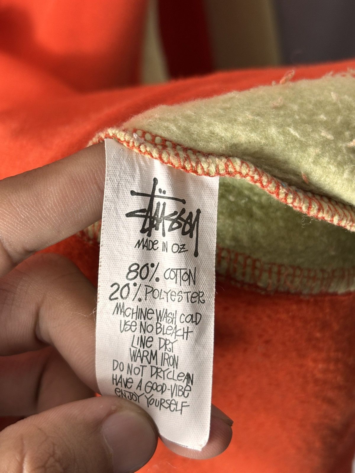 Stussy 90’s Stussy Sweatshirt Size US L / EU 52-54 / 3 - 4 Thumbnail