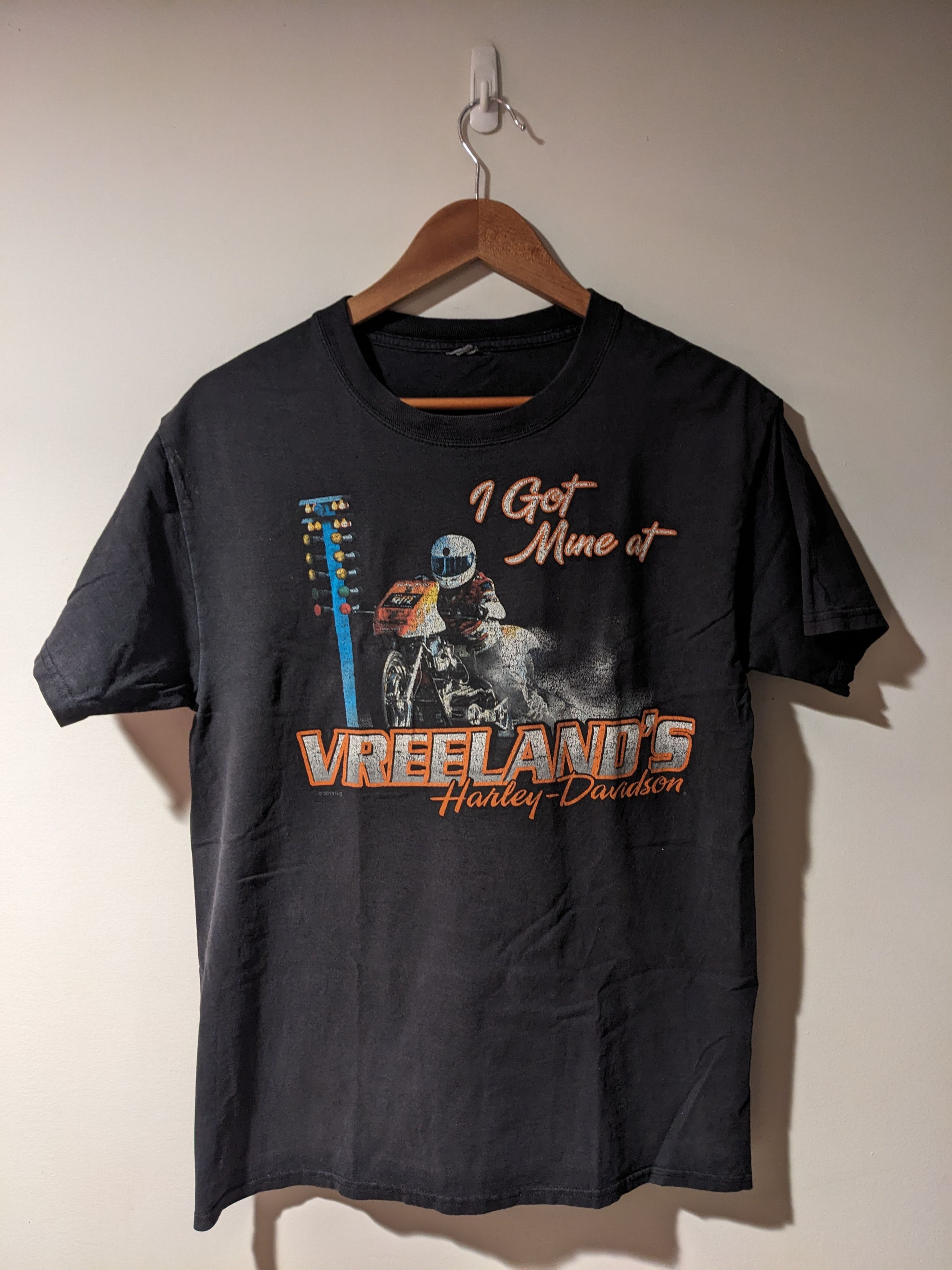 Harley Davidson Vintage 2013 Harley Davidson Motorcycle I Got Mine T-Shirt Size US M / EU 48-50 / 2 - 1 Thumbnail
