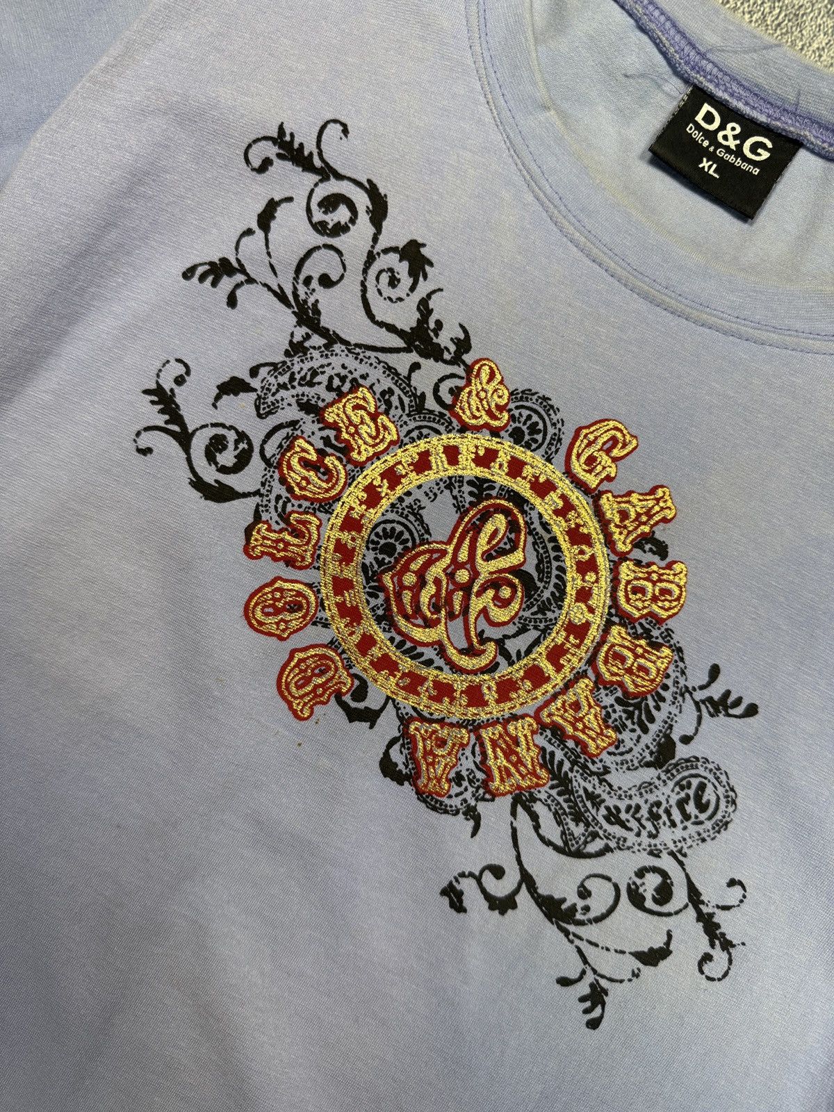 Dolce & Gabbana Dolce & Gabbana D&G vintage t-shirt tee Size XL / US 12-14 / IT 48-50 - 3 Thumbnail