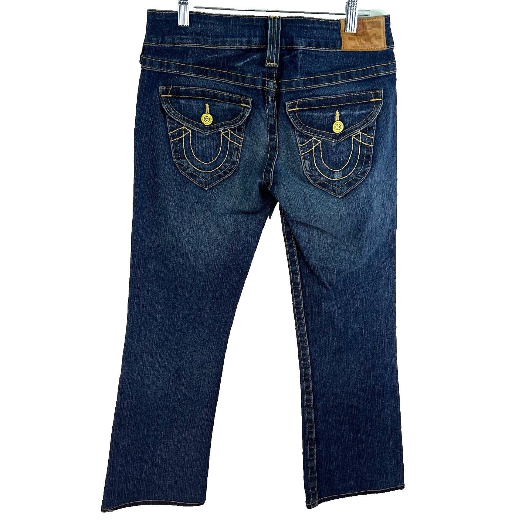 True Religion VINTAGE True Religion Jeans Womens Bootcut Denim Size 29 Dark Blue Cotton Retro 2000s Size 29" - 2 Thumbnail