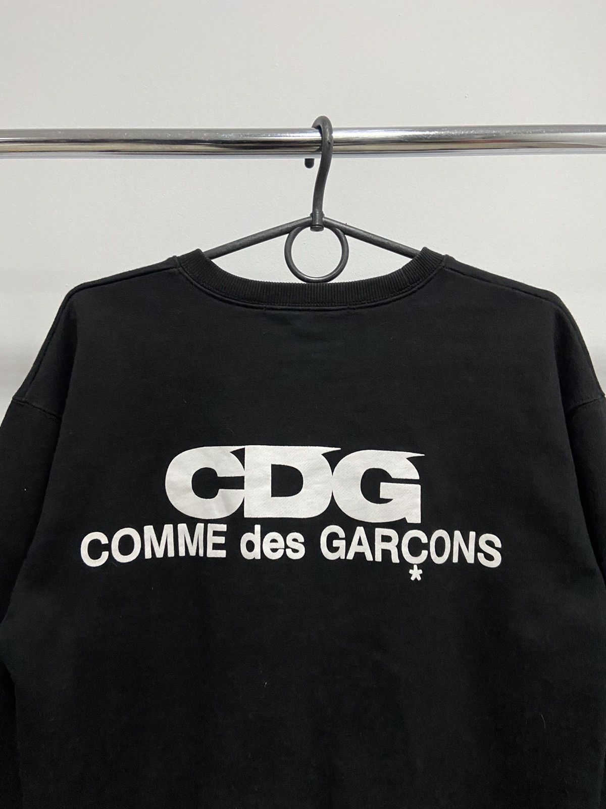 Comme des Garcons × Japanese Brand × Vintage comme des garçons big logo sweatshirt vintage Japan 🇯🇵 Size US S / EU 44-46 / 1 - 2 Thumbnail
