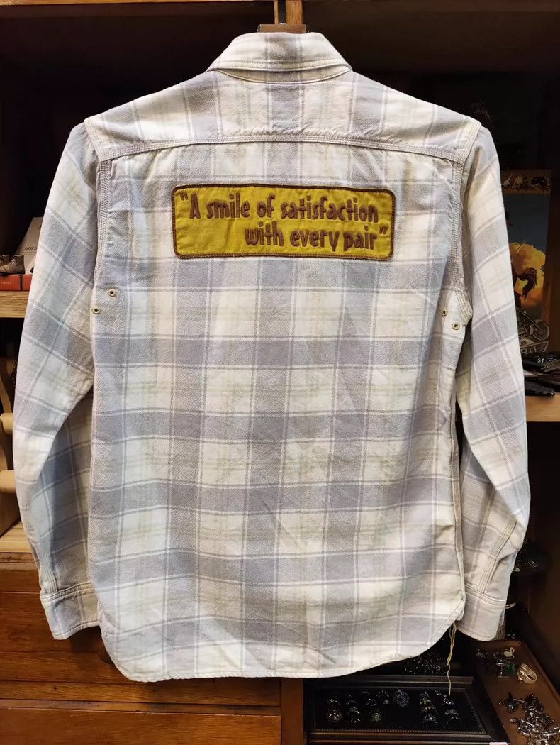 TOYS McCOY TOYS McCoy Plaid Work Shirt, Size 14, Shoulder Width 40, C Size US S / EU 44-46 / 1 - 2 Thumbnail