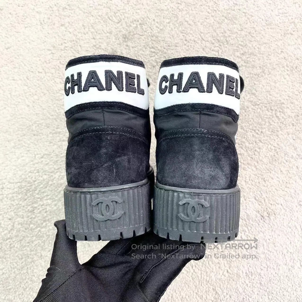 Chanel Chanel Upper double C high-top board shoes| Size US 5.5 / IT 35.5 - 6 Thumbnail