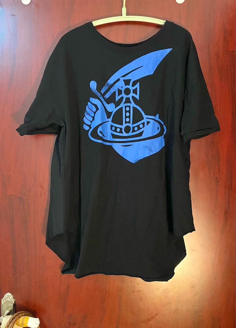 Vivienne Westwood Vivienne Westwood Irregular Print T-Shirt Dress - dmc Size US S / EU 44-46 / 1 - 1 Thumbnail