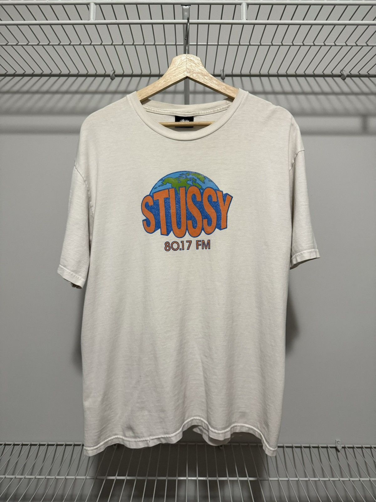 Stussy × Vintage Stussy 80.17 Fm Tee Size US L / EU 52-54 / 3 - 1 Thumbnail