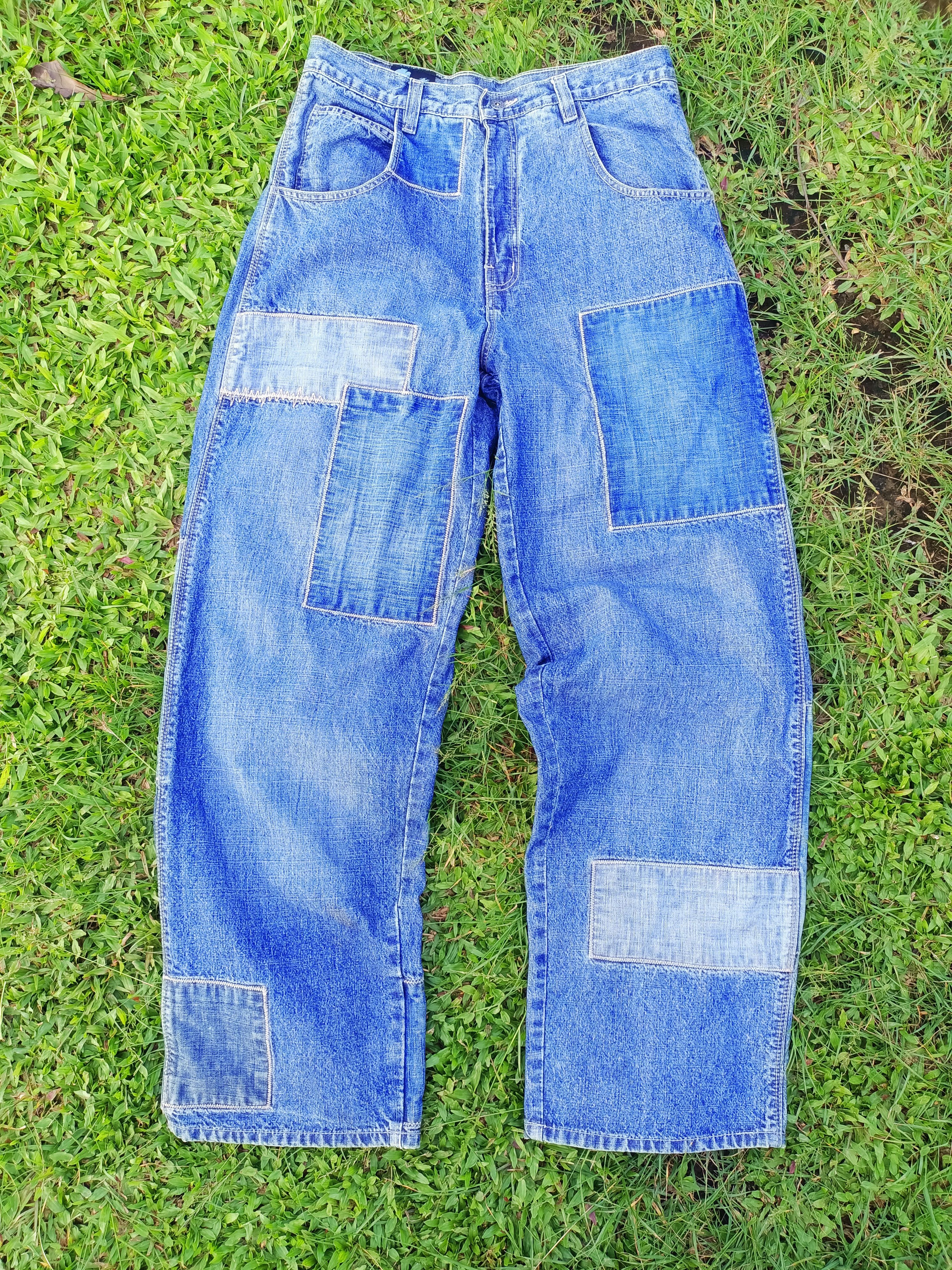 Enyce ENYCE x JNCO x BAGGYPANTS x PATCH WORK x VINTAGE x RARE Size US 32 / EU 48 - 1 Thumbnail