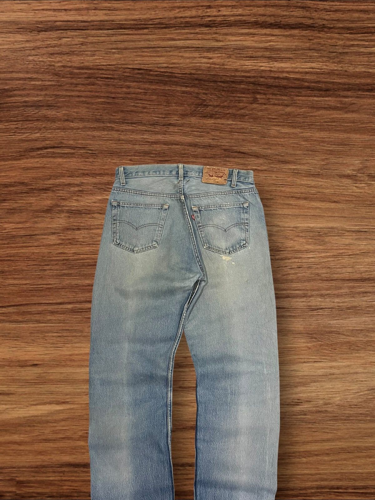 Levi's × Vintage ⚡️80’s⚡️Vintage Levi’s 501XX Made in USA - 90s Denim W34 L32 Size US 34 / EU 50 - 10 Thumbnail