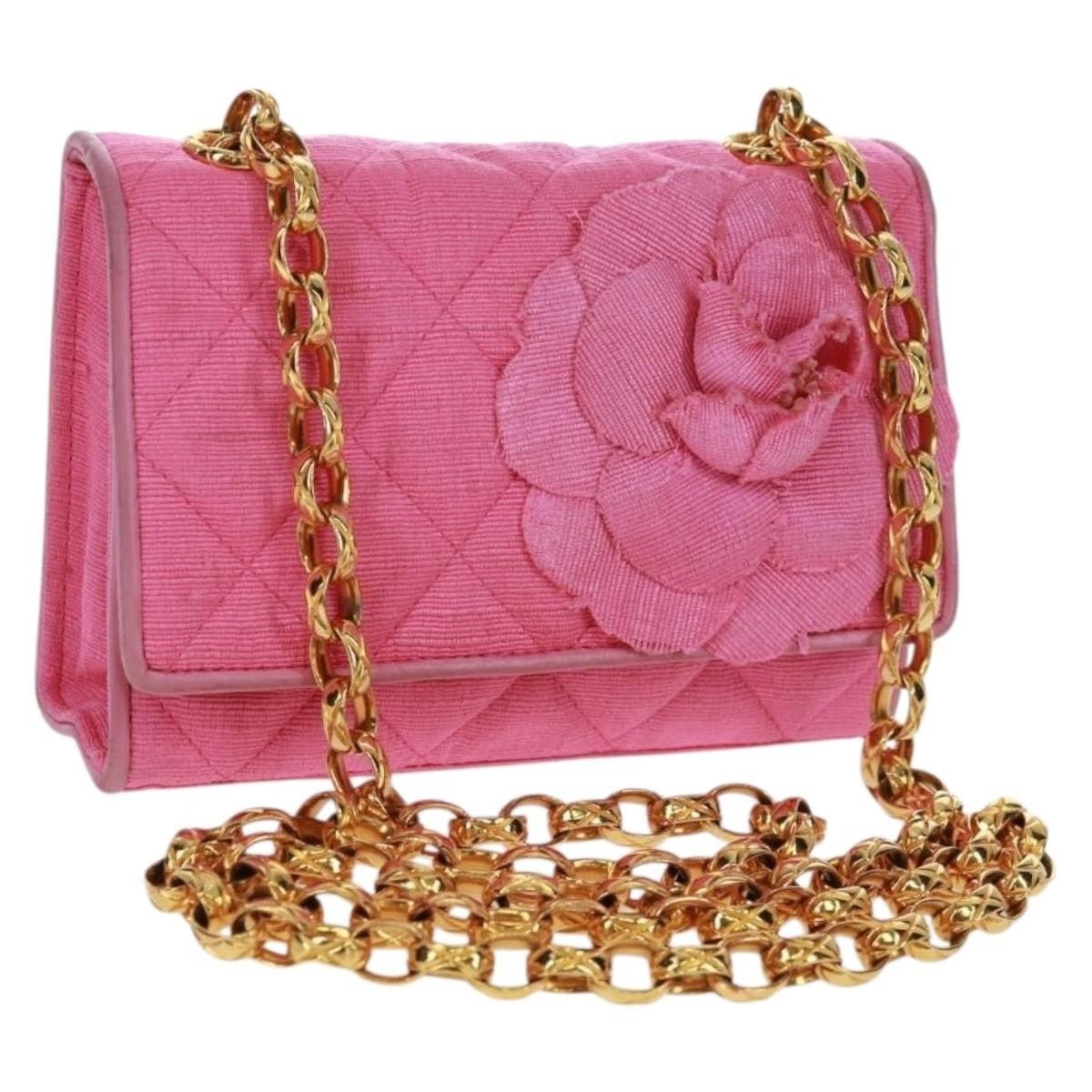 Chanel Chanel Matelasse Chain Camelia Shoulder Bag Size ONE SIZE - 1 Thumbnail
