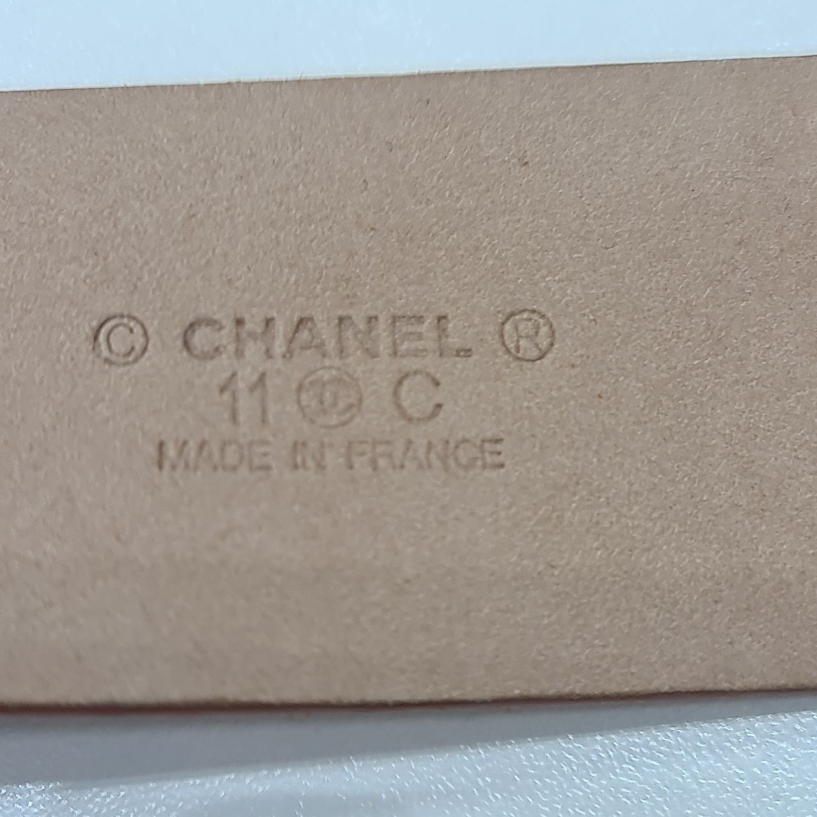 Chanel NWOB Chanel Suede Belt Cruise 2011 - Size 85 Size ONE SIZE - 6 Thumbnail