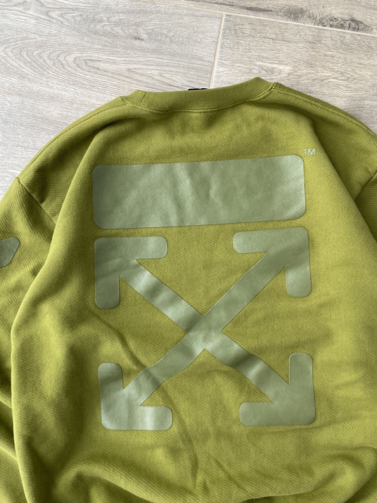 Off-White Off White Sweatshirt Big Logo Size US M / EU 48-50 / 2 - 15 Thumbnail