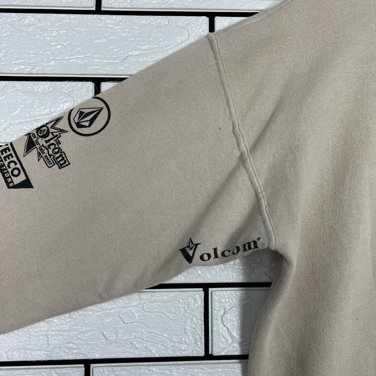 Volcom Vintage 90's VOLCOM Big Logo Crewneck Sweatshirt #4170-C191 Size US S / EU 44-46 / 1 - 15 Thumbnail
