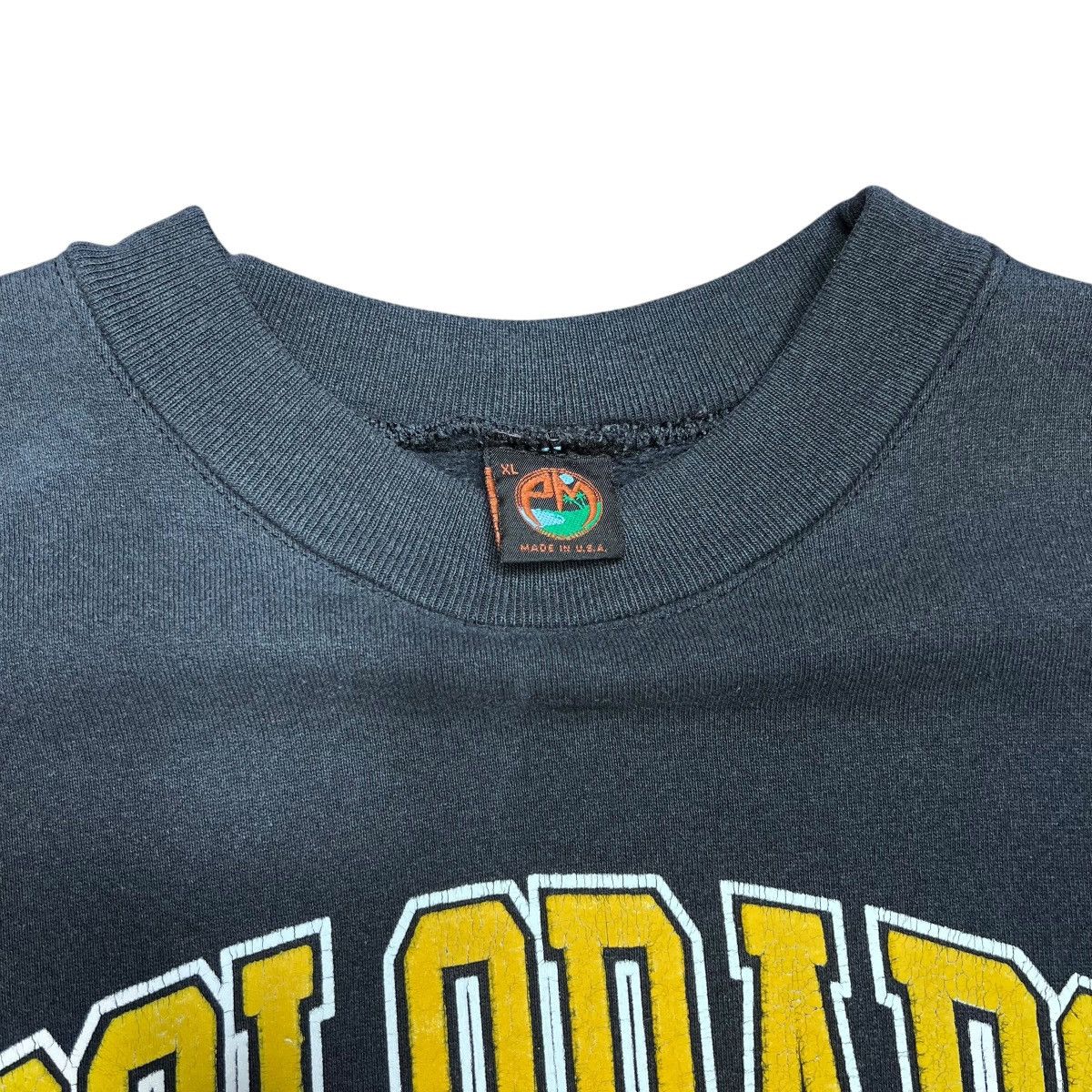 NCAA 1989 NCAA Colorado Buffaloes Mascot Double Sided Sweatshirt Size US XL / EU 56 / 4 - 3 Thumbnail