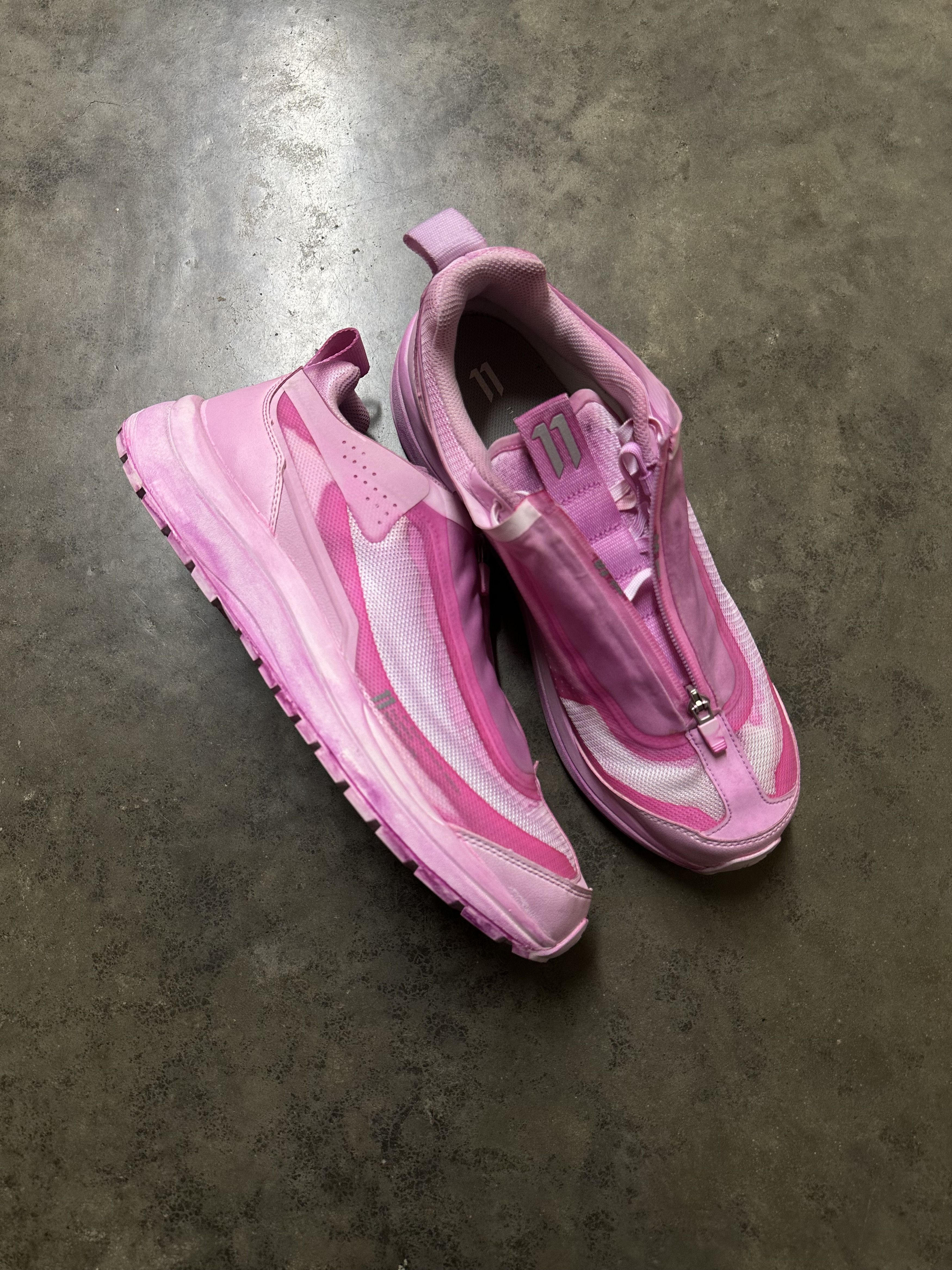 11 By Boris Bidjan Saberi × Salomon 11 by Boris Bidjan Saberi Solomon Bamba 2 Low Pink Panther Size US 12 / EU 45 - 2 Thumbnail