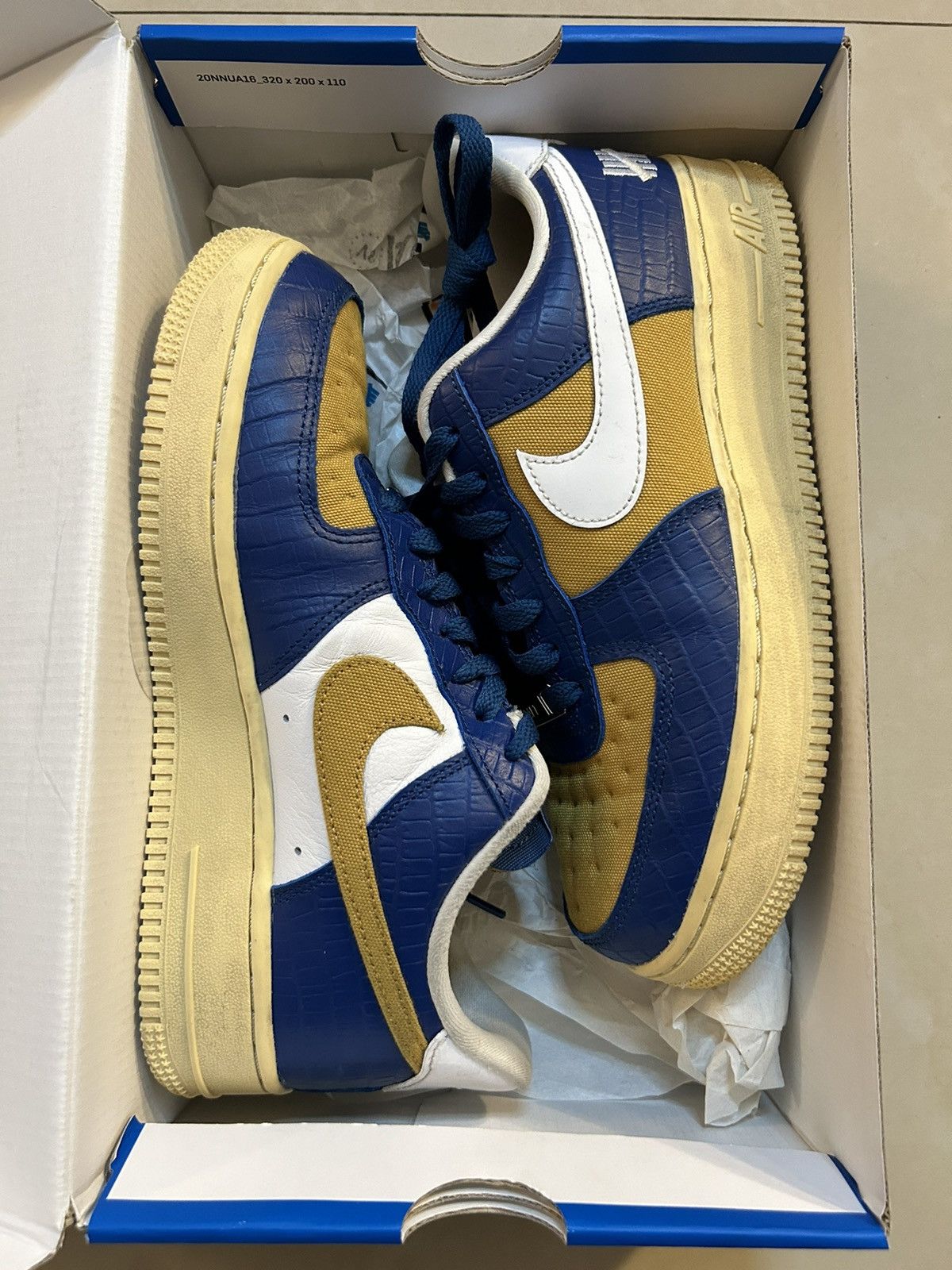 Nike × Undefeated Nike x undefeated Air Force 1 Size US 6.5 / EU 39-40 - 3 Thumbnail