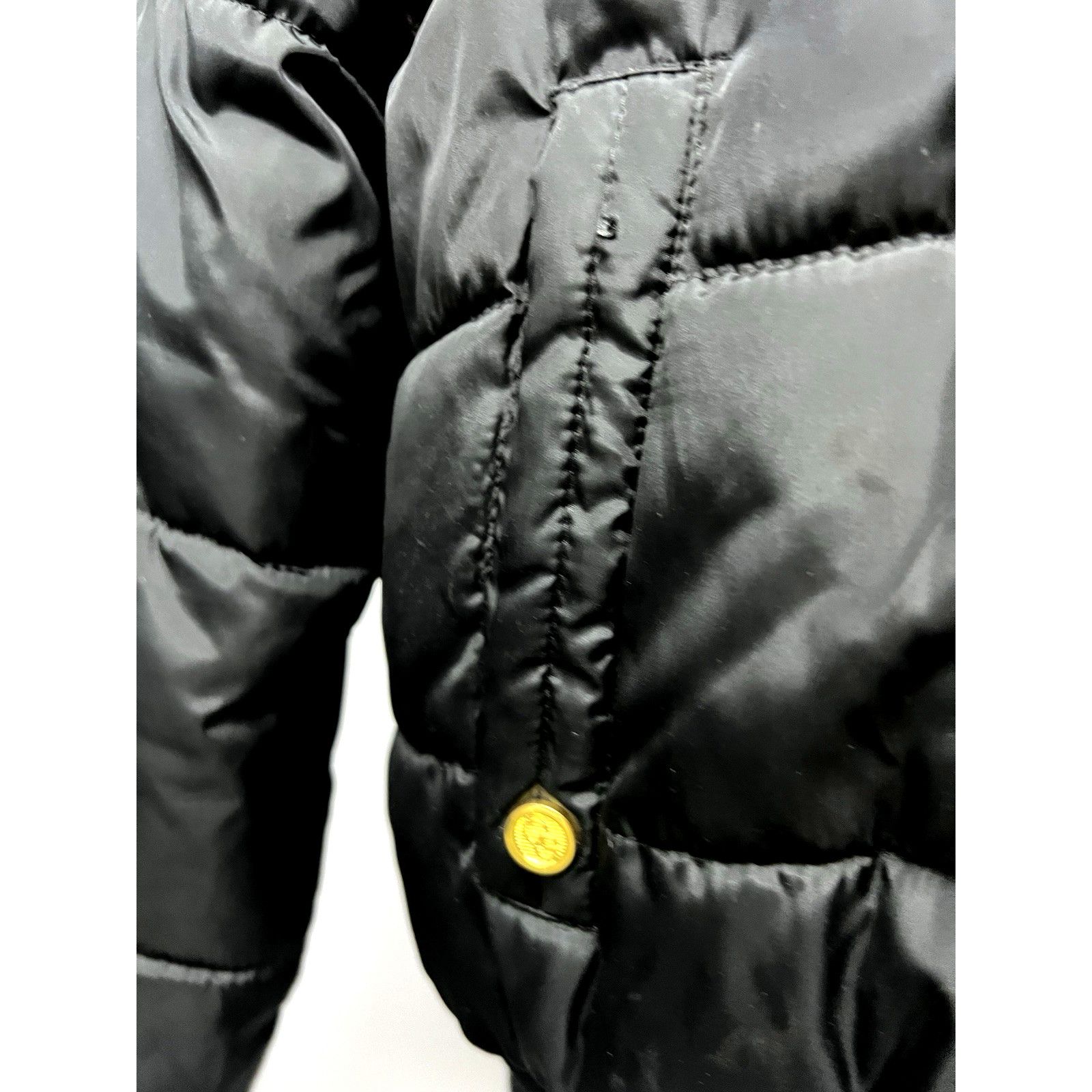 Coogi Coogi Vintage Black Zip Up Puffer Jacket XL Faux Fur Hood Size XL / US 12-14 / IT 48-50 - 12 Thumbnail