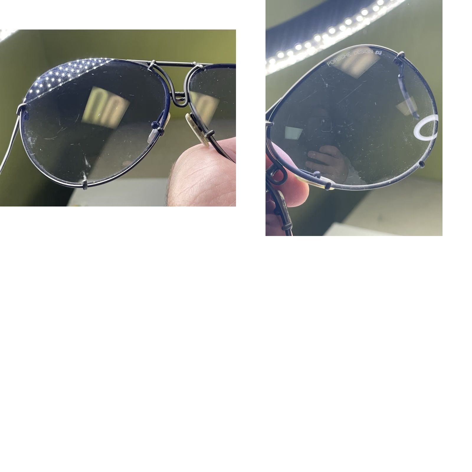 Carrera VINTAGE Carrera Sunglasses Aviator Men Oversized 90 65mm Black Blue Gradient UV400 Austria 5623 5623 90 Size ONE SIZE - 8 Thumbnail