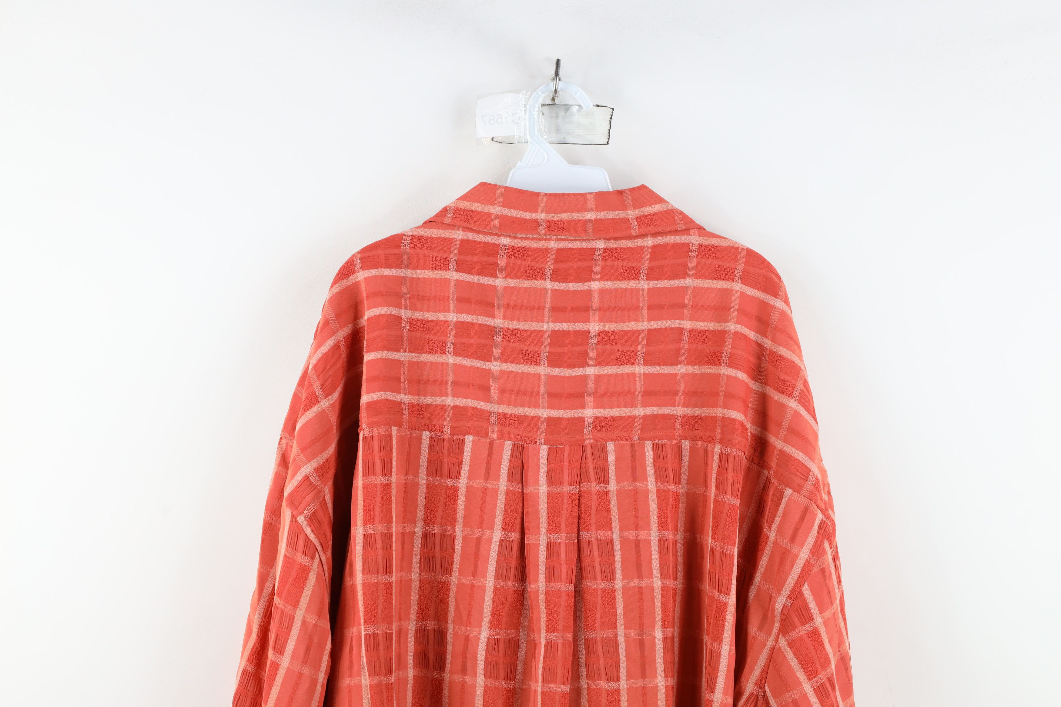 Vintage Deadstock Vintage 90s Y2K Streetwear Collar Button Shirt Size US XXL / EU 58 / 5 - 13 Thumbnail