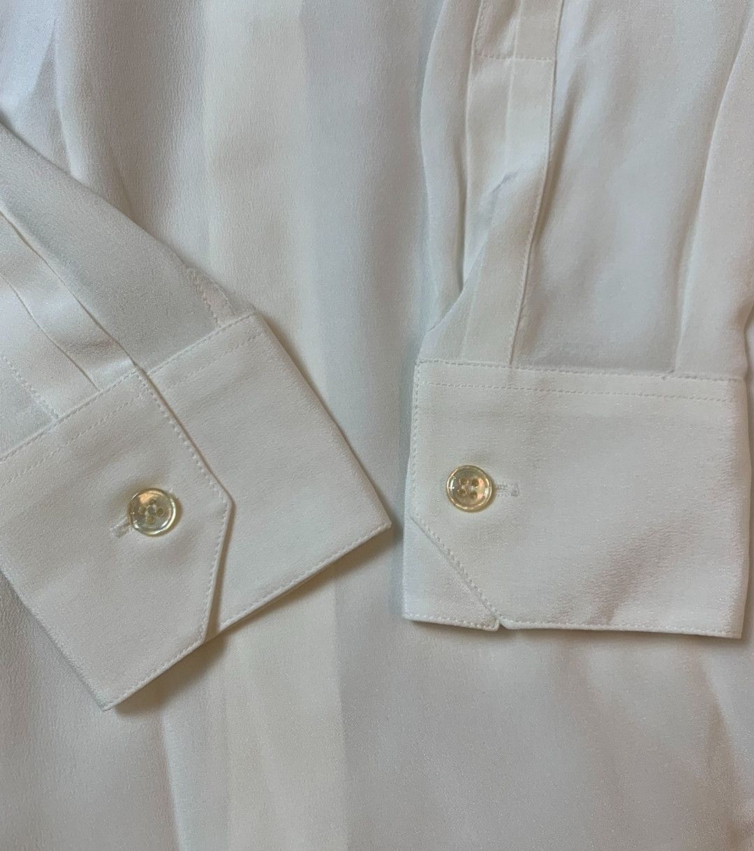 Saint Laurent Paris saint laurent Mulberry Silk Shirt Size US S / EU 44-46 / 1 - 9 Thumbnail