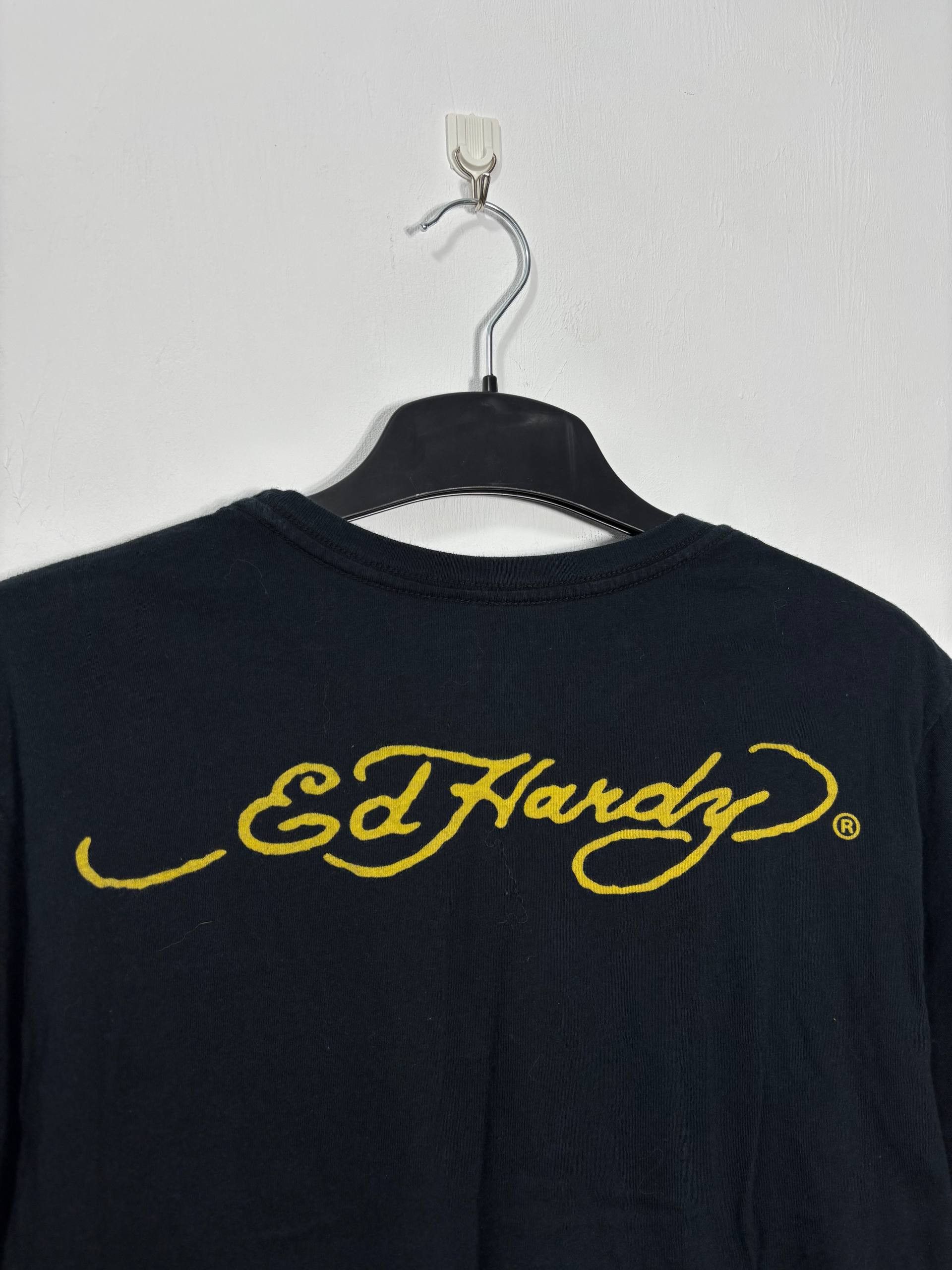 Ed Hardy Ed Hardy by Christian Audiger two-side T-Shirt Sz L Size US L / EU 52-54 / 3 - 8 Thumbnail