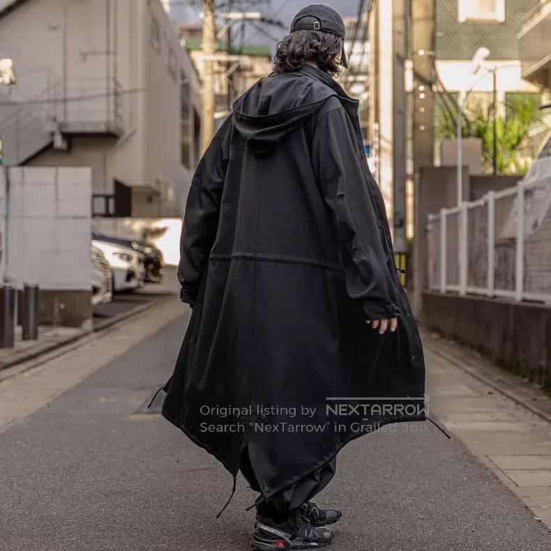 Yohji Yamamoto Yohji Yamamoto 24AW fish tail hooded coat| Size US S / EU 44-46 / 1 - 4 Thumbnail