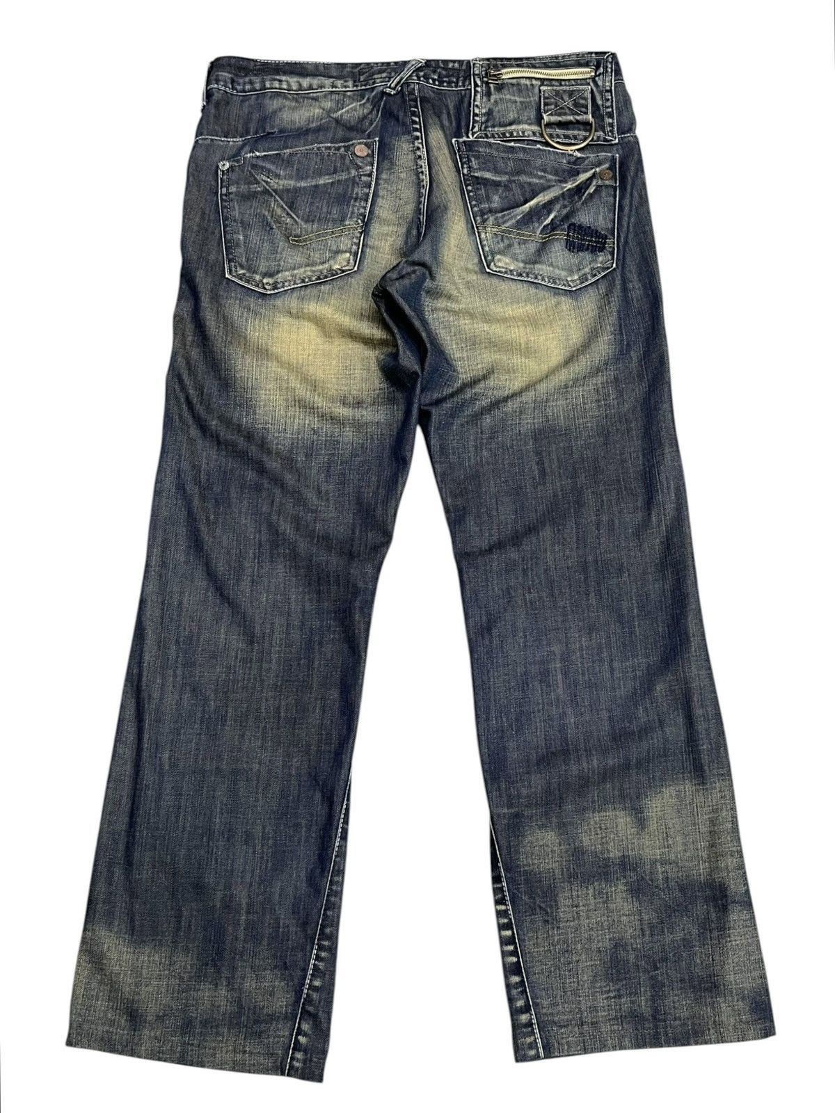 Draggin Jeans Drive Jeans Blake Exotic Vintage Denim Mudwash Clawmark Size US 34 / EU 50 - 2 Thumbnail