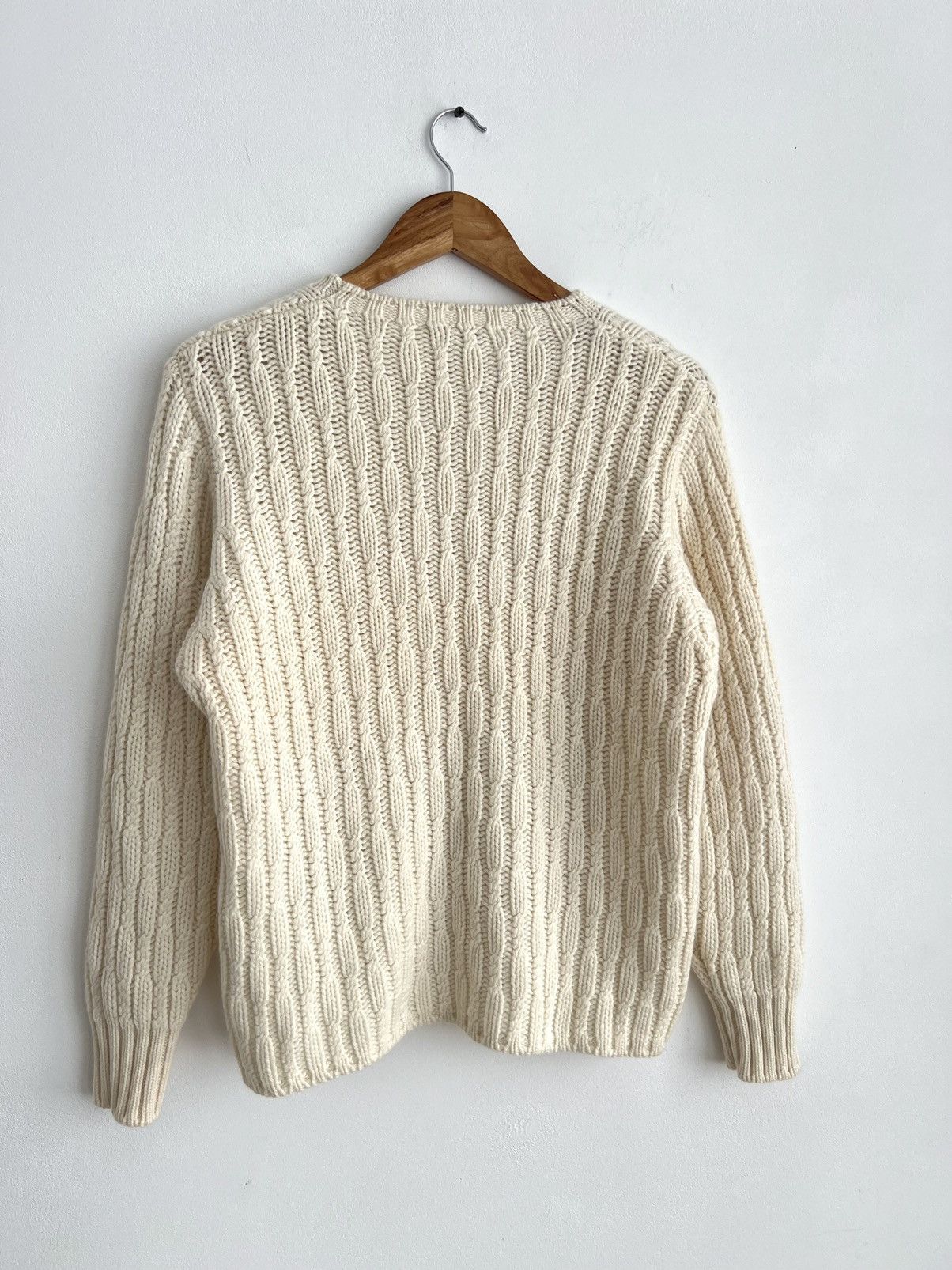 Jil Sander Vintage Jil Sander+ Cashmere Fisherman Knitted Sweater Size S / US 4 / IT 40 - 11 Thumbnail