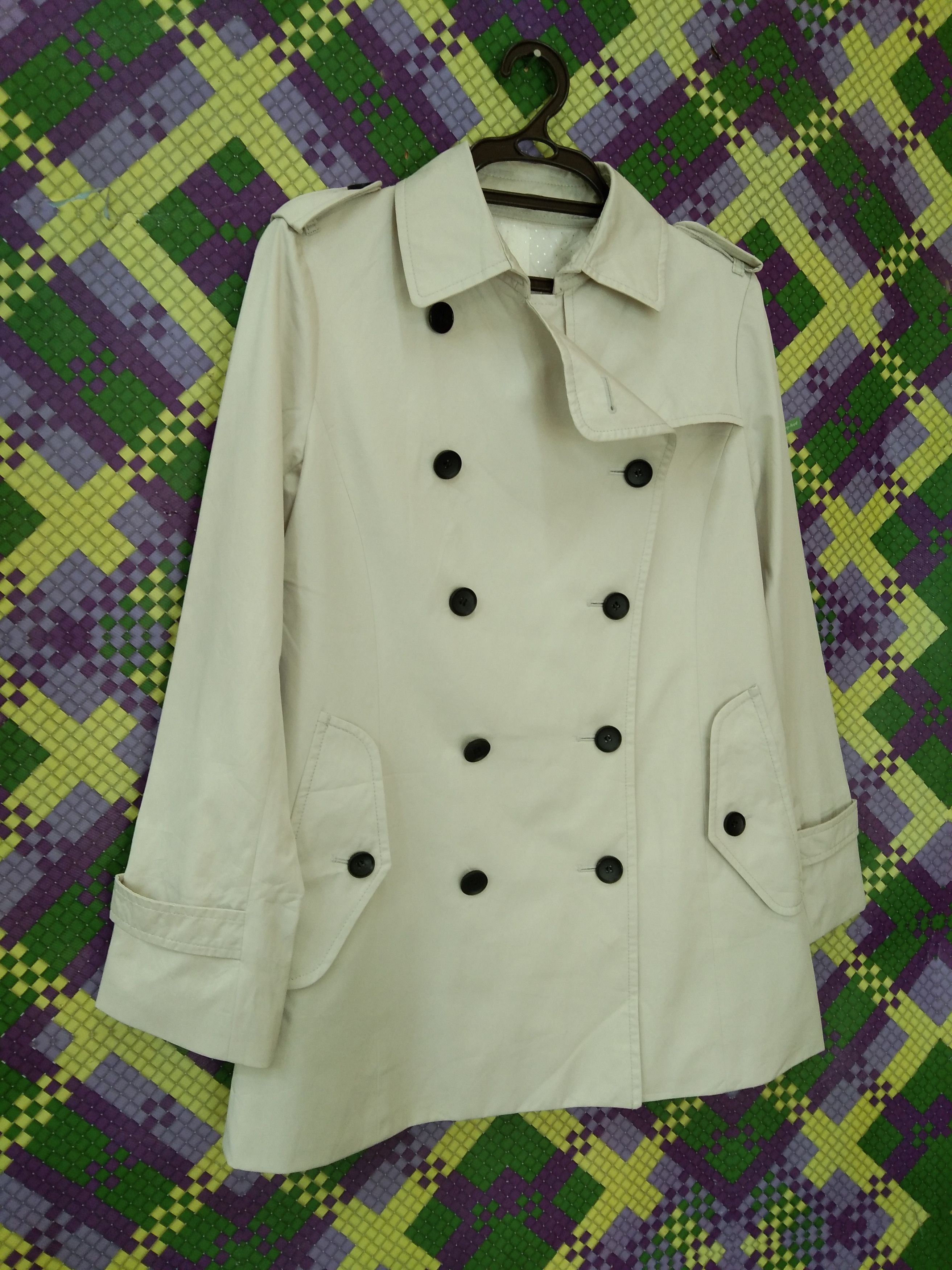 Comme Ca Ism × Vintage AW COMME CÁ ISM DOUBLE-BREASTED COAT Size L / US 10 / IT 46 - 4 Thumbnail