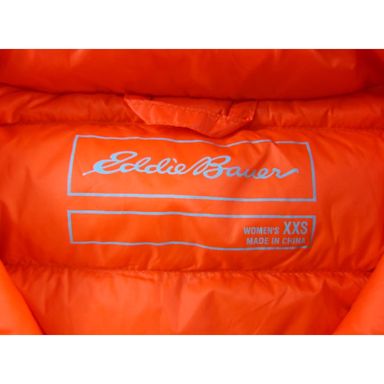 Eddie Bauer Eddie Bauer Stratuslite Nylon Down Orange Pink Pullover Puffer Jacket Women XXS Size XXS / US 00 / IT 34 - 3 Thumbnail