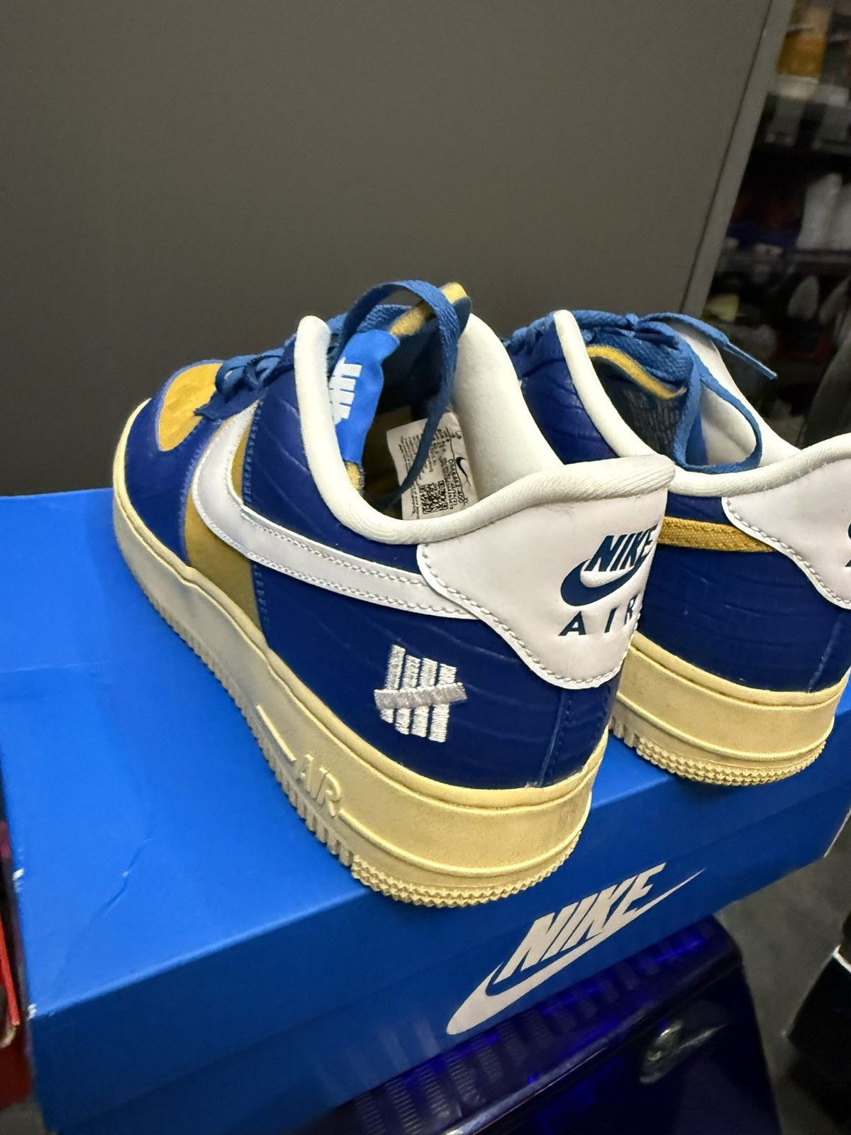 Nike × Undefeated Nike x Undefeated Air Force 1 9 5 On It DM8462-400 Size US 9 / EU 42 - 7 Thumbnail