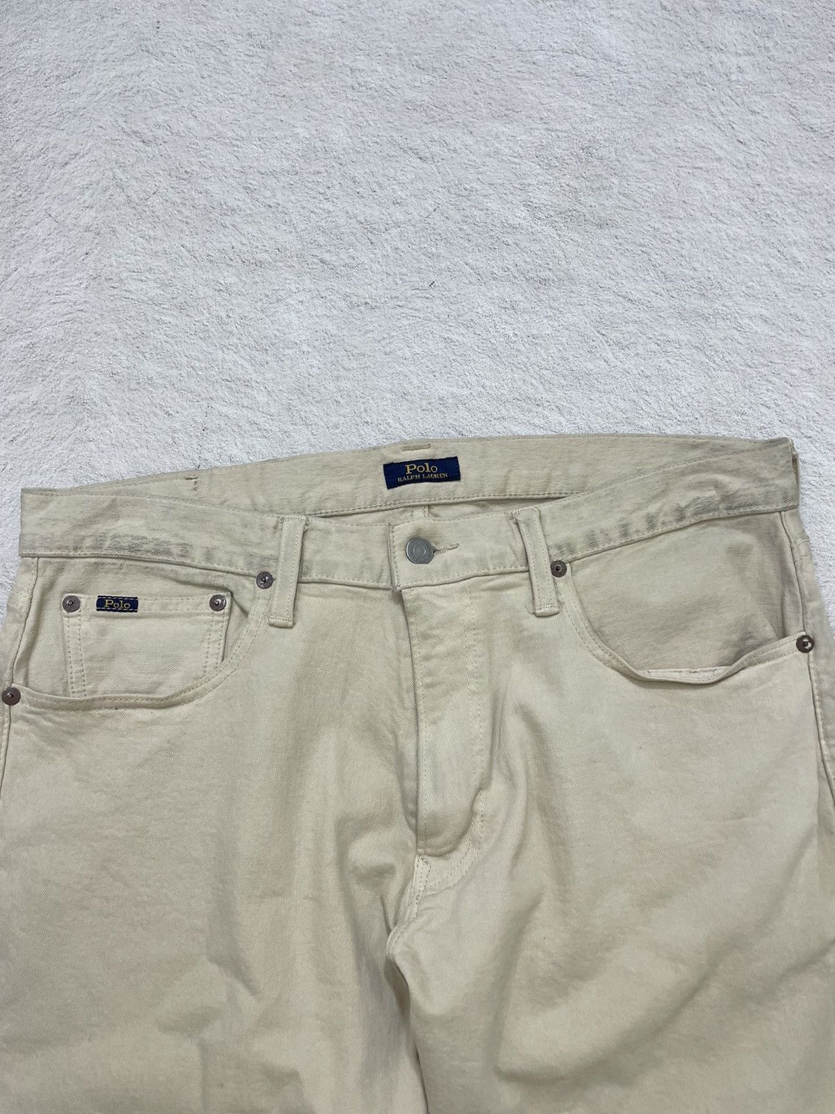 RRL Ralph Lauren 2000s Thrased Ralph Lauren Denim Y2K Hysteric Japan Size US 34 / EU 50 - 4 Thumbnail