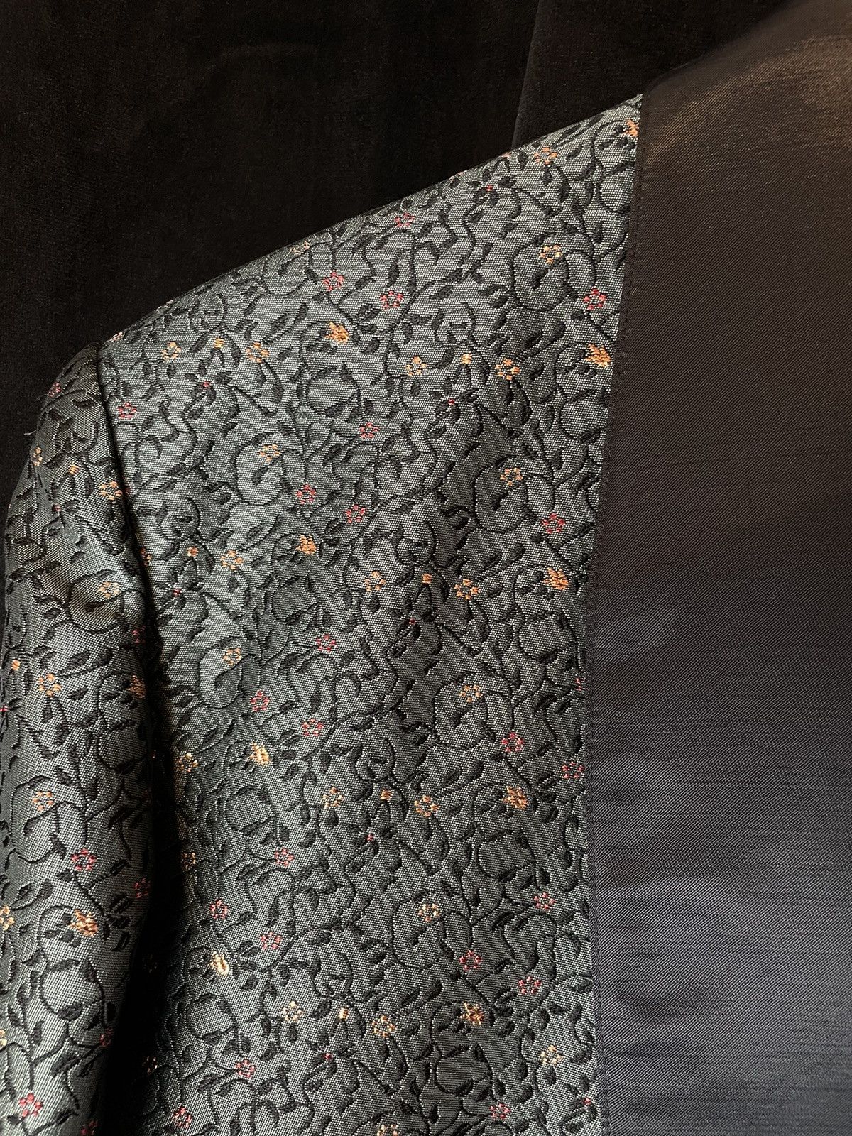 Jean Paul Gaultier 1980s Jacquard Floral Blazer Size US L / EU 52-54 / 3 - 4 Thumbnail