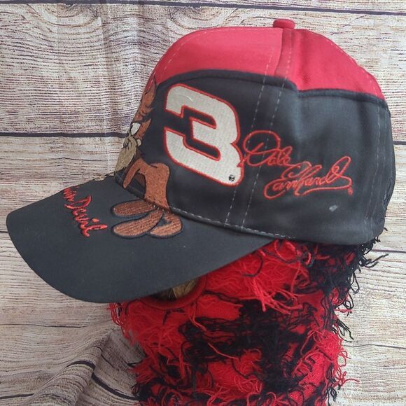 NASCAR Vintage Taz Dale Earnhardt Sr. snapback hat #3 Looney Tunes Size ONE SIZE - 5 Thumbnail