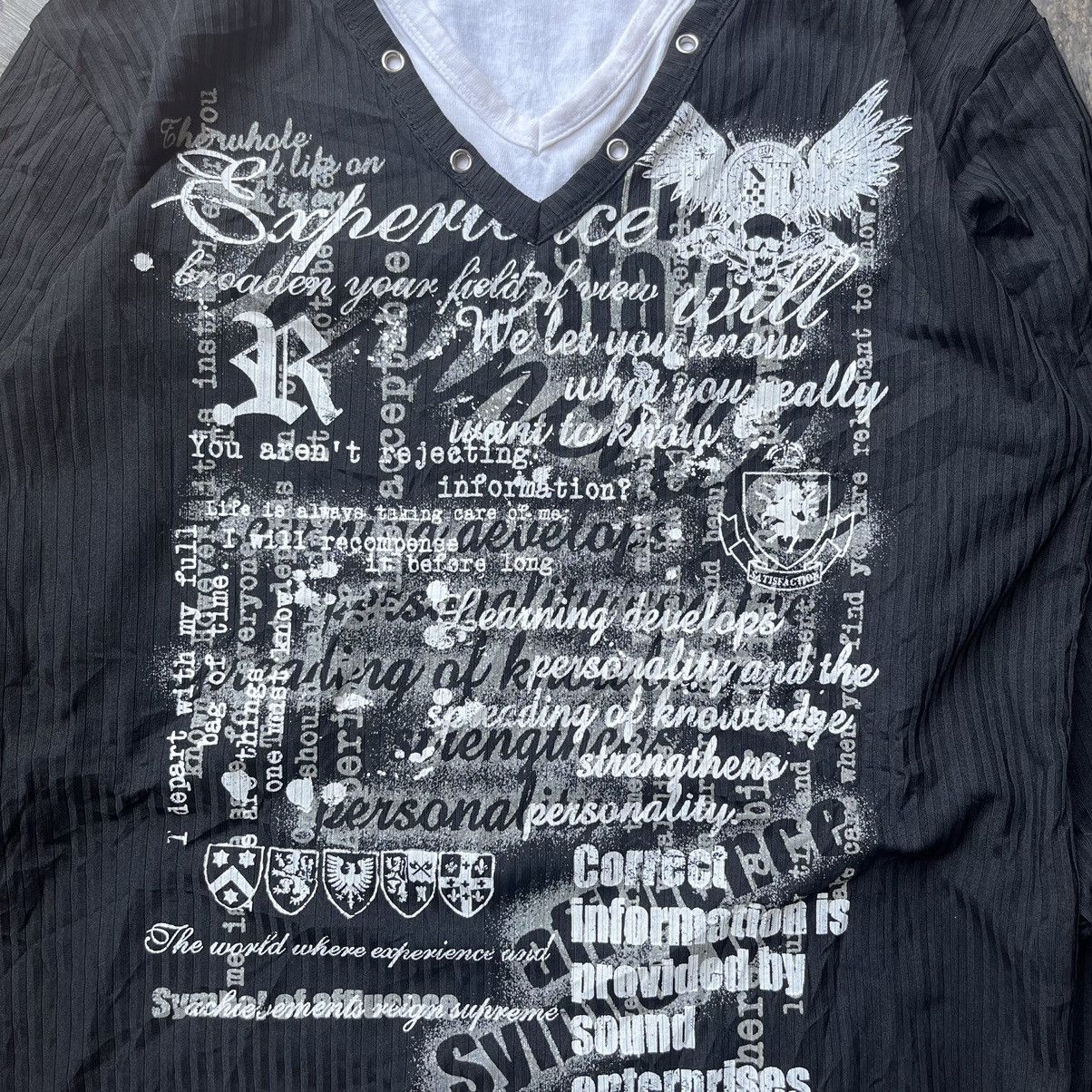 Japanese Brand Collins poem double layers long sleeve kmrii Size US L / EU 52-54 / 3 - 4 Thumbnail