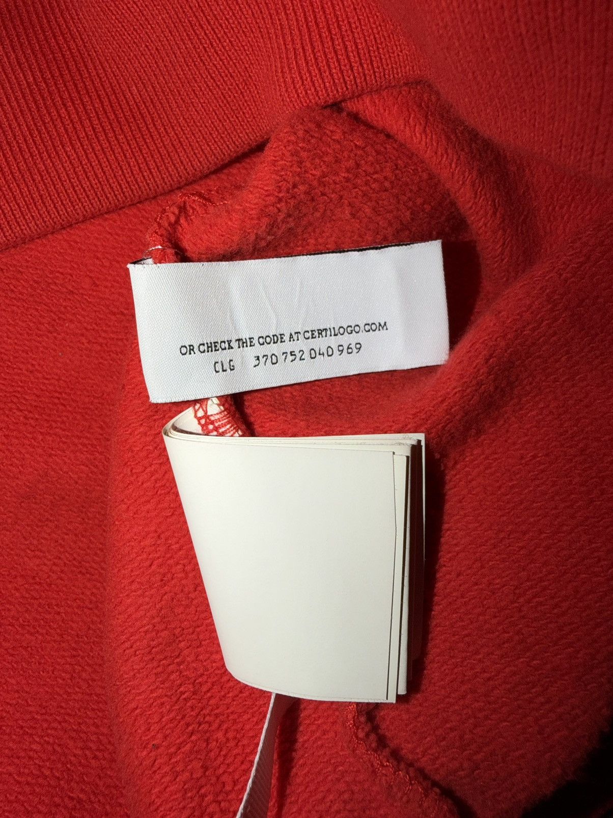 Off-White Off White Mona Lisa Red Crewneck Size US S / EU 44-46 / 1 - 7 Thumbnail