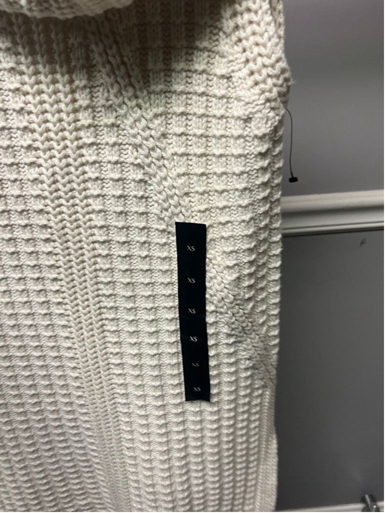 Banana Republic Women's Banana Republic Sweater Dress, XS, Off-White Size XS / US 0-2 / IT 36-38 - 3 Thumbnail