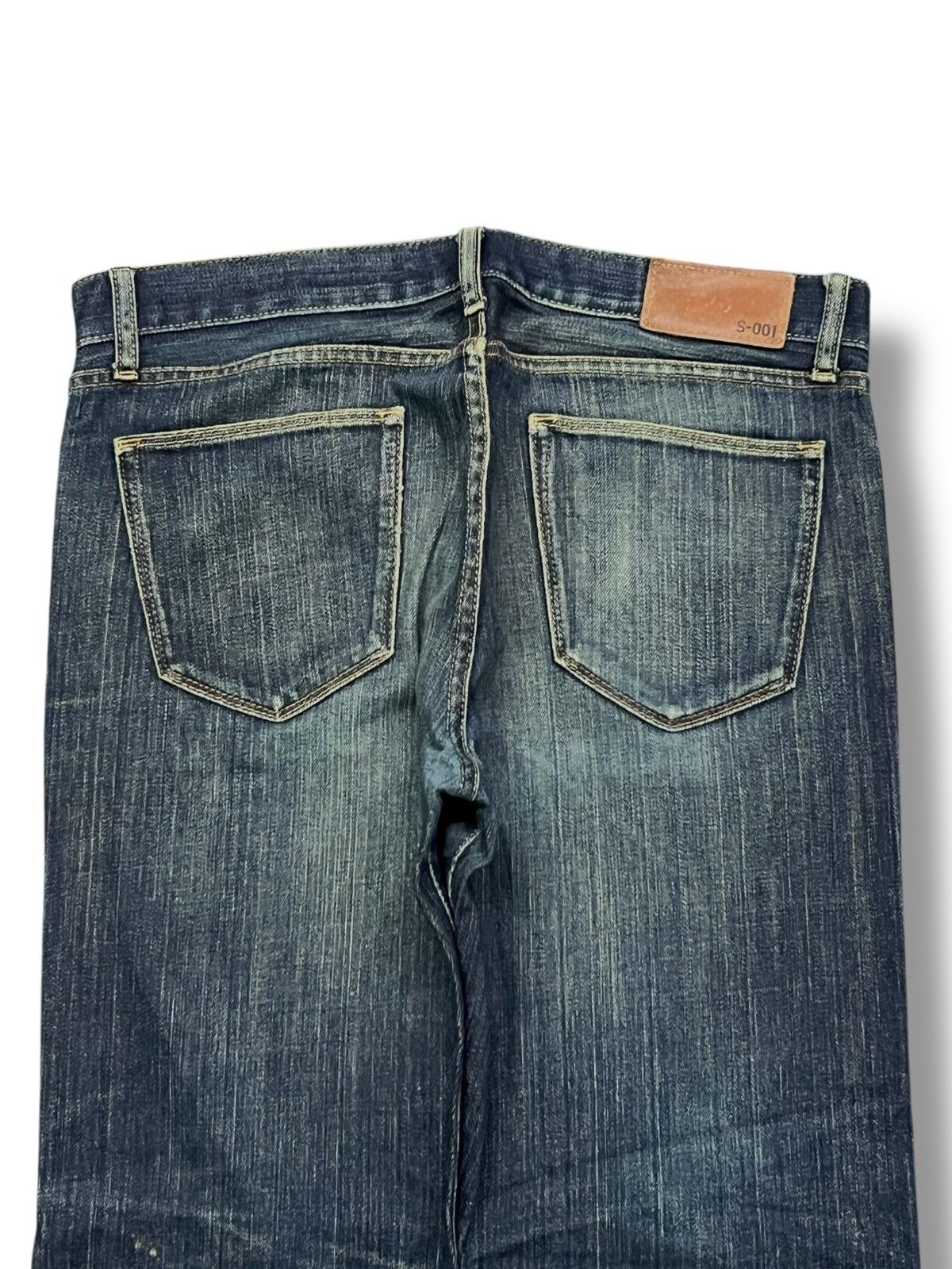 Uniqlo Vintage Uniqlo S-001 Japan - Faded Rusty Wash Jeans Size US 34 / EU 50 - 5 Thumbnail