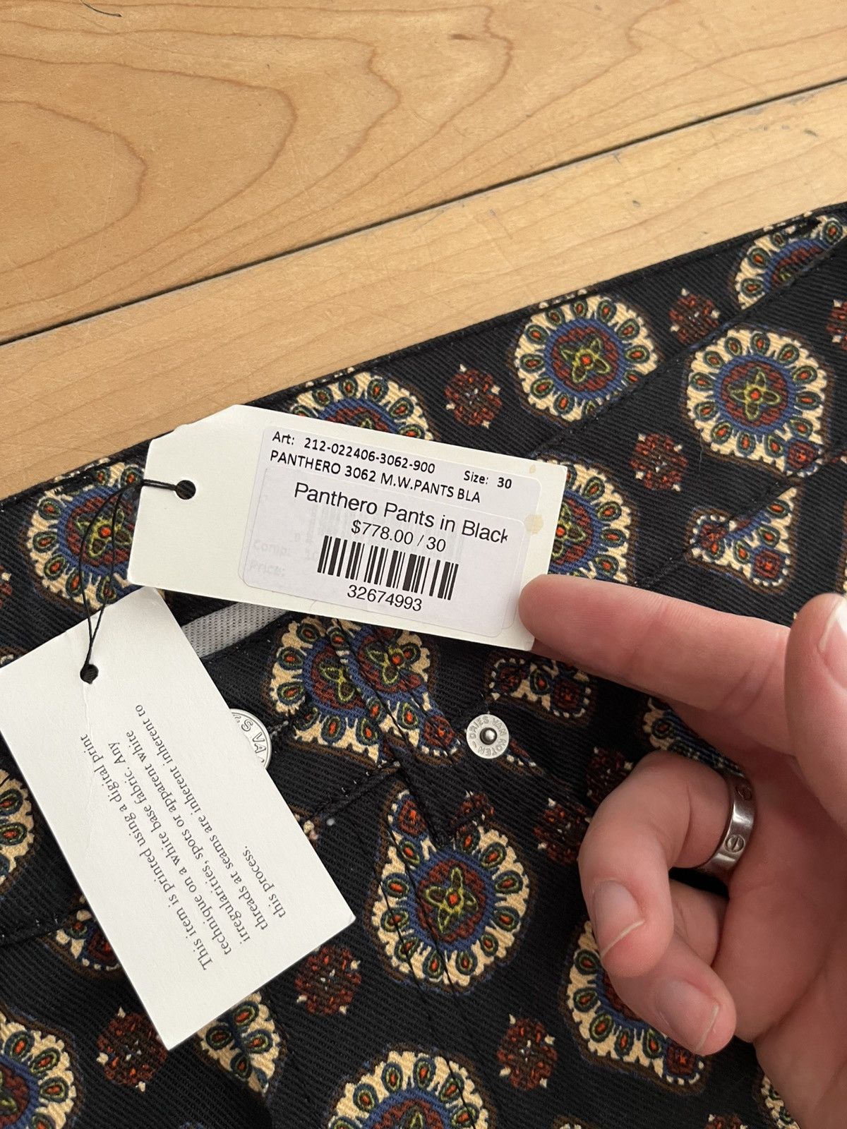 Dries Van Noten NWT - Dries Van Noten Panthero Pants Size US 30 / EU 46 - 6 Thumbnail