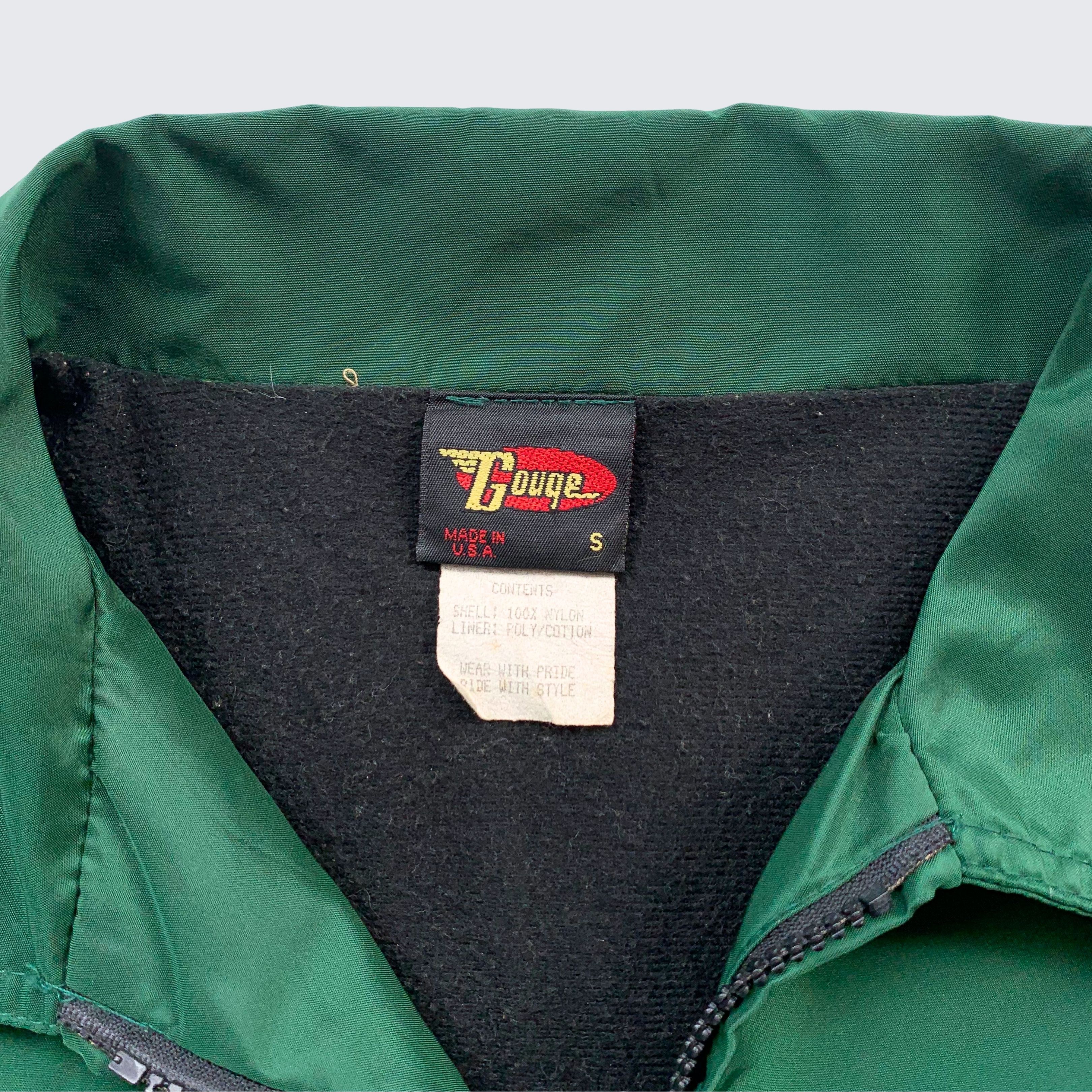 Vintage Vintage 1990s Gouge Skateboards Nylon Work Jacket Size US S / EU 44-46 / 1 - 5 Thumbnail
