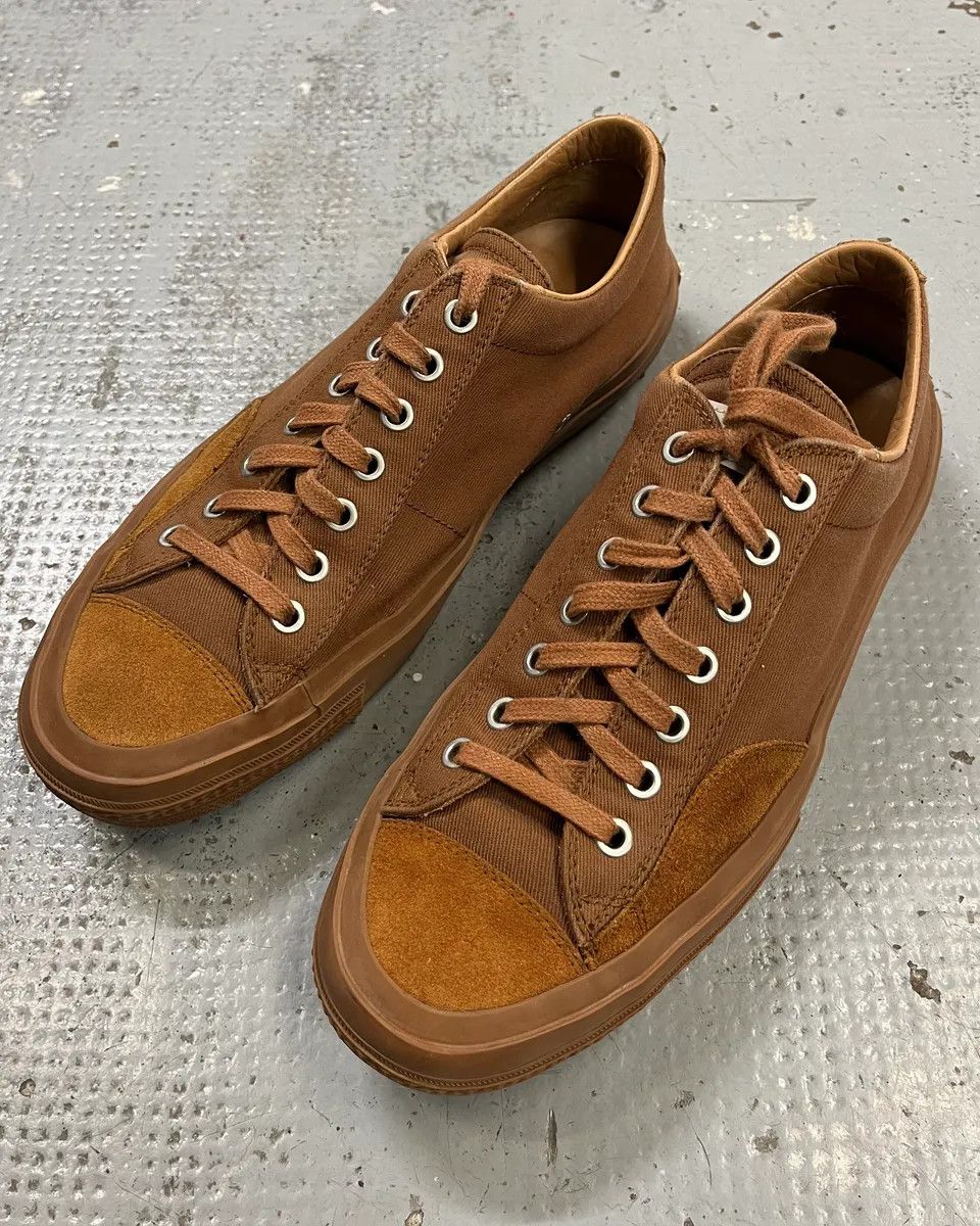 Dries Van Noten Dries Van Noten Brown Tan Suede Low-Top Sneakers Size US 8 / EU 41 - 2 Thumbnail