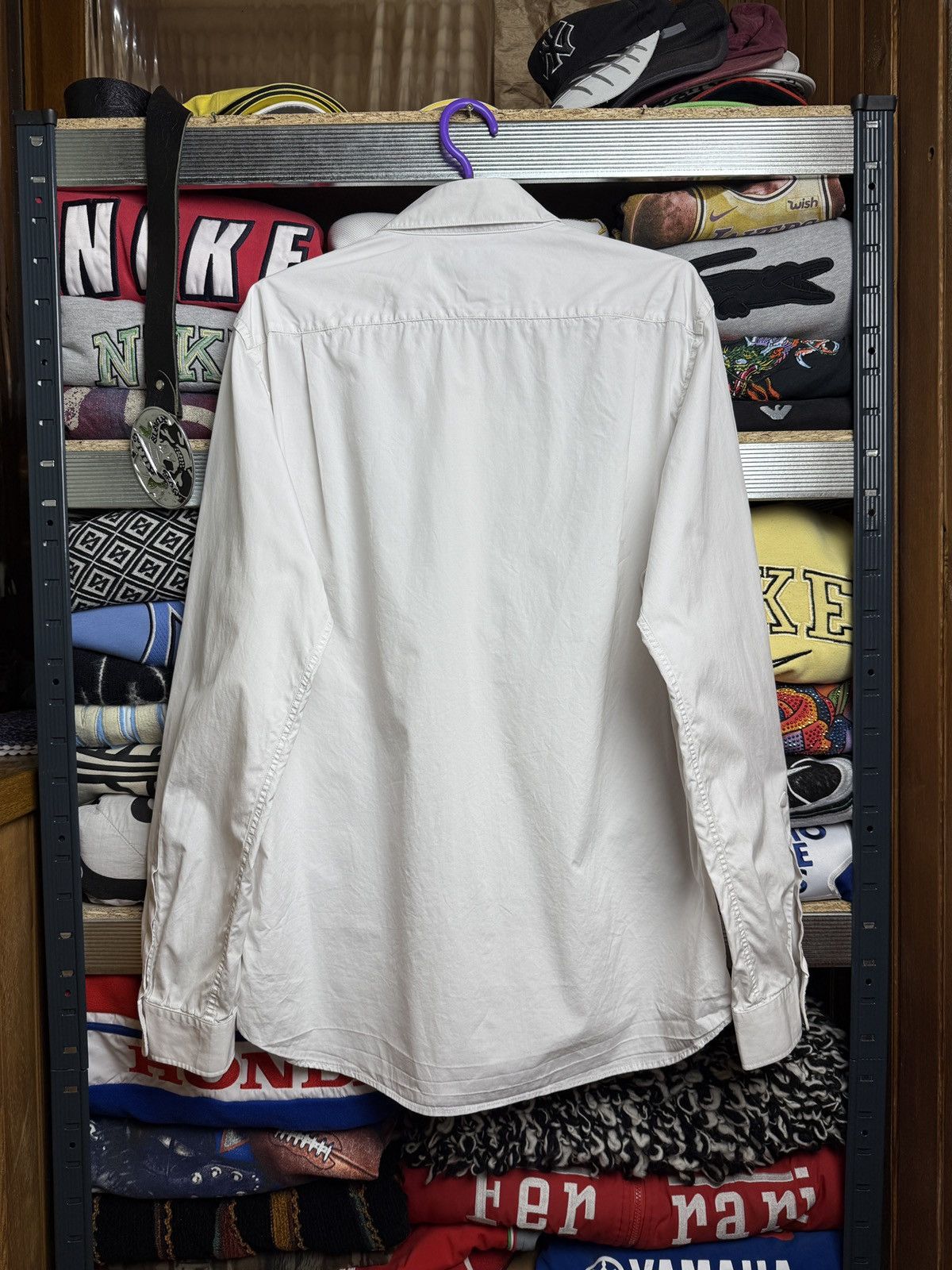 Vivienne Westwood Vivienne Westwood Shirt White Rare Mini Logo Size US M / EU 48-50 / 2 - 2 Thumbnail