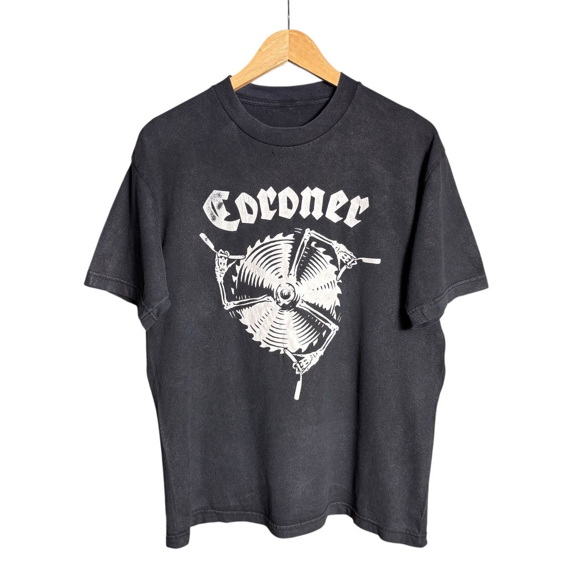 Band Tees Vintage 90s Coroner Metal Band Tee Size US M / EU 48-50 / 2 - 1 Thumbnail