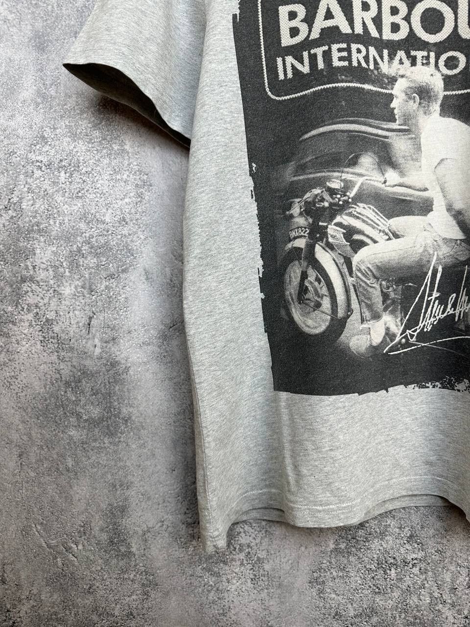 Barbour Barbour International Steve McQueen Print T-Shirt Cotton Size US M / EU 48-50 / 2 - 6 Thumbnail