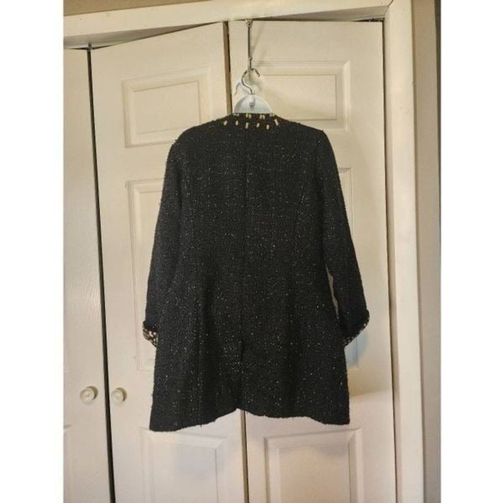 Chicos Chicos Black Bazer Size XS / US 0-2 / IT 36-38 - 5 Thumbnail