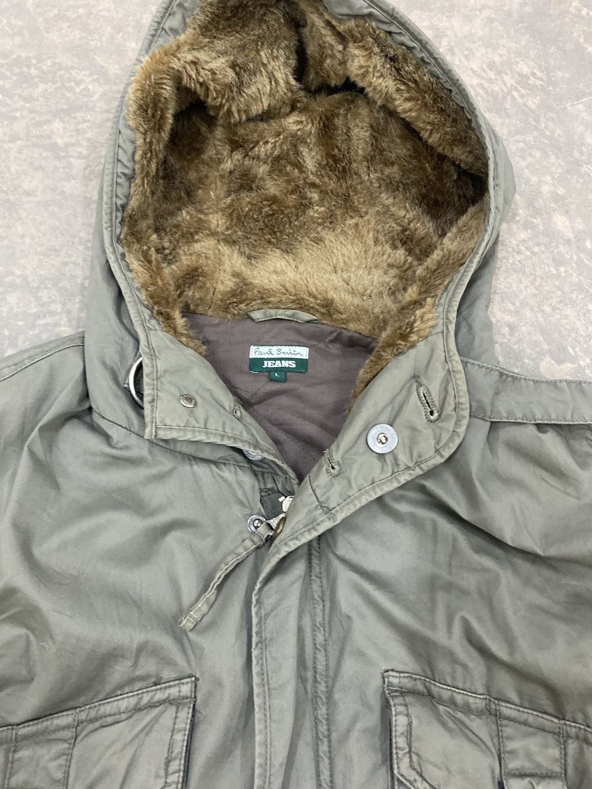 Paul Smith PAUL SMITH VINTAGE 90s HEAVY PARKA WINTER JACKET MILITARY Size US L / EU 52-54 / 3 - 3 Thumbnail