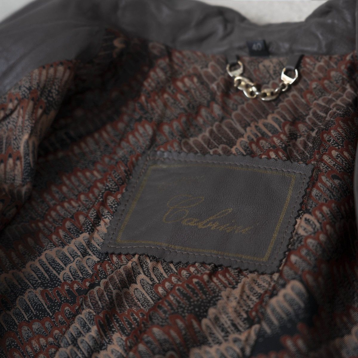 Other Vintage 80s Brown Leather Jacket Size S / US 4 / IT 40 - 8 Thumbnail