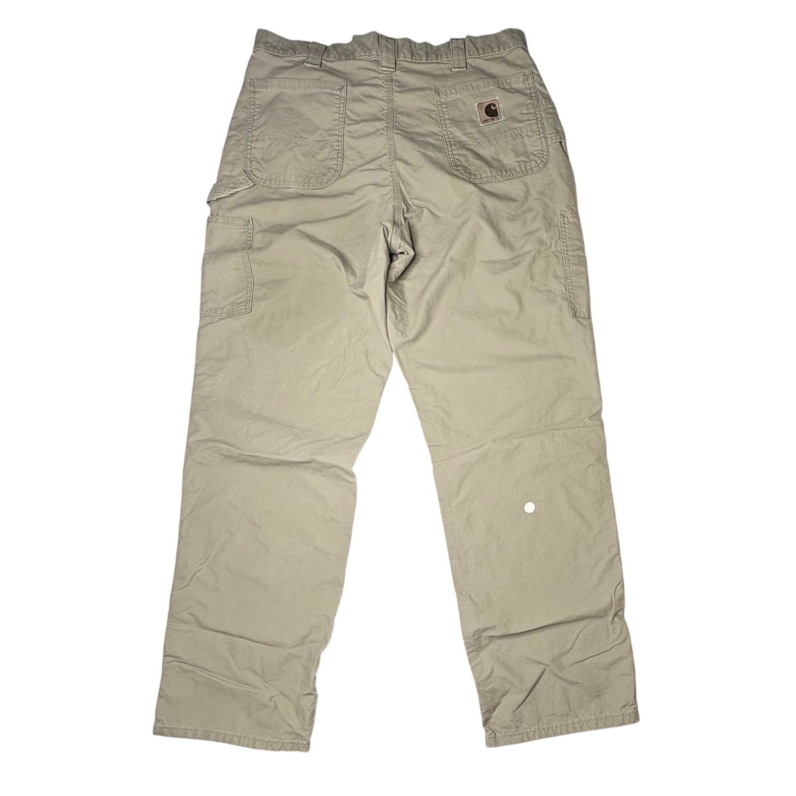 Carhartt Carhartt B151 Tan Duck Canvas Carpenter Pants 38x34 Tall Size US 38 / EU 54 - 9 Thumbnail