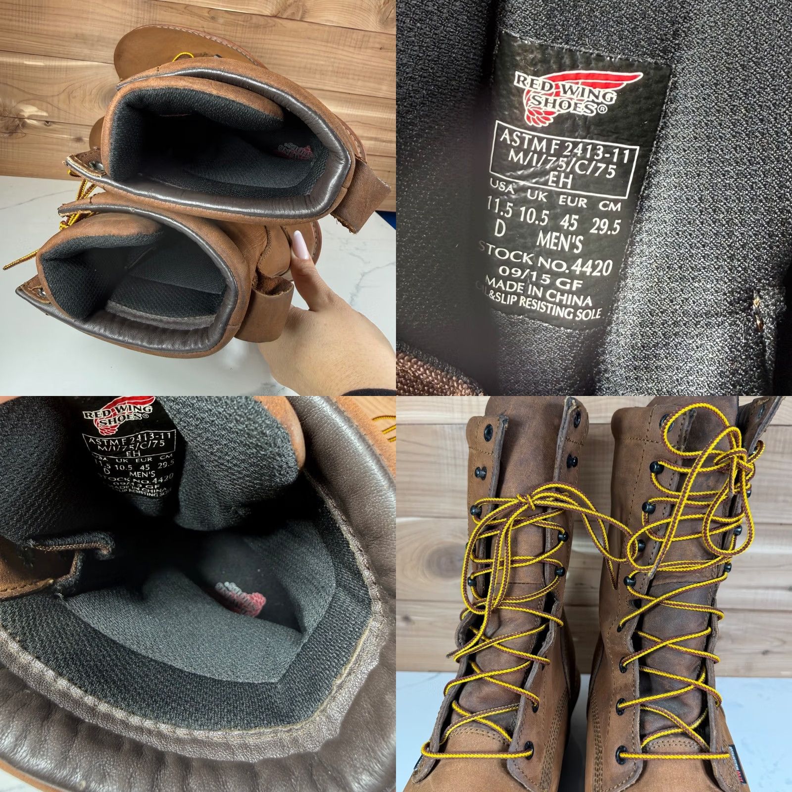 Red Wing VINTAGE? No. Size US 12 / EU 45 - 9 Thumbnail